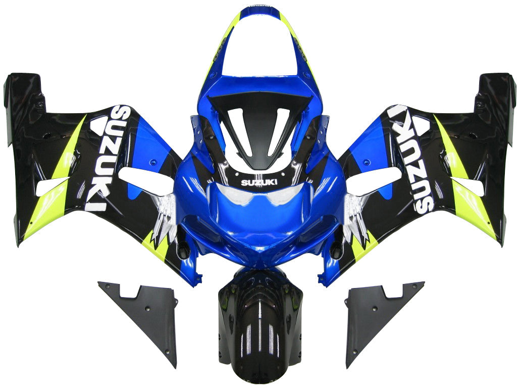 Kapotáž pre Suzuki GSXR 750, rok výroby 2001-2003, modrá & Čierna GSXR Racing Generic