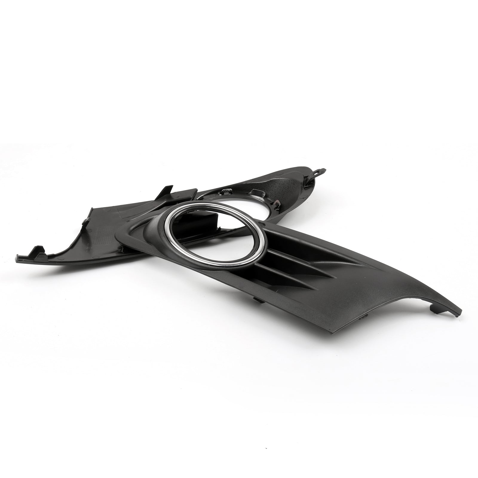 Paire de couvre-calandres antibrouillard pour VW MK6 Golf/Jetta Sportwagen Open Vent (10-14) générique