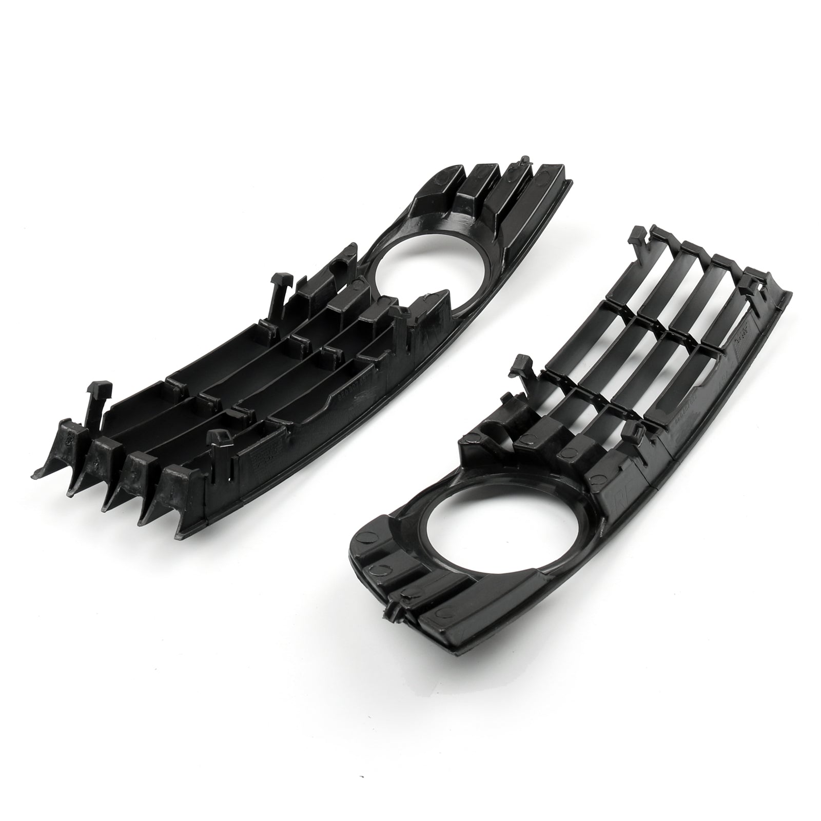 Lot de 2 calandres de phares antibrouillard pour pare-chocs bas, pour Audi A4 B6 (2002-2005) générique