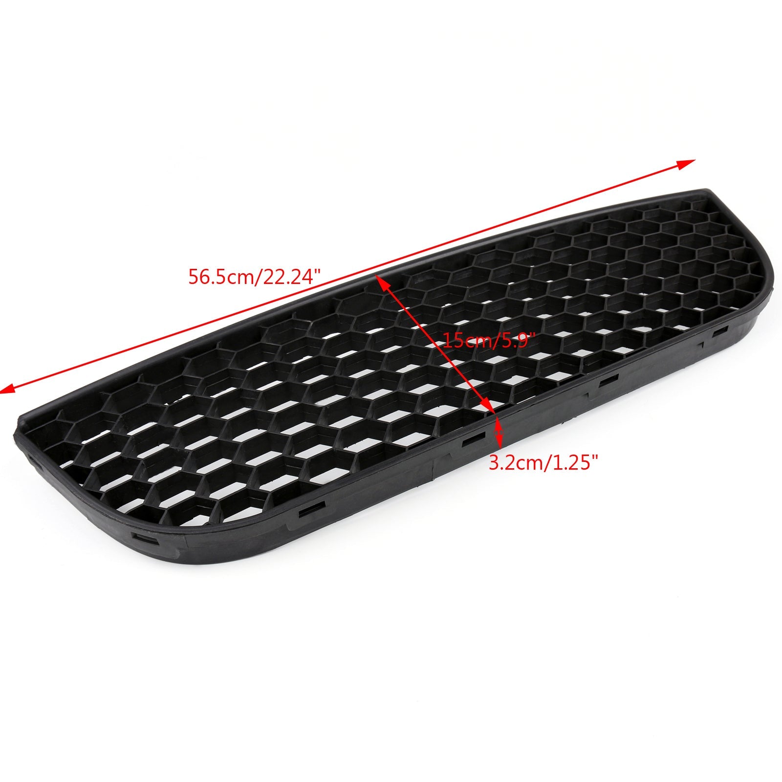 2005-2009 VW Polo 9N3 GTI Honingraatstijl Middenvoor Onderbumpergrille Generiek