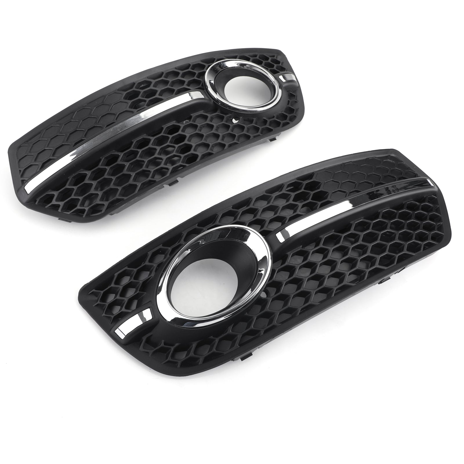 2009-2011 Audi Q5 1PC L/R Predný nárazník Gitter Fog Light Lamp Covers Trim Generic