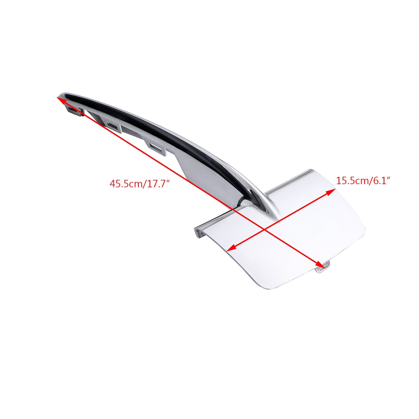 2014-2018 BMW F15 X5 51117325396 2 X Sierlijst onderste grille voorbumper