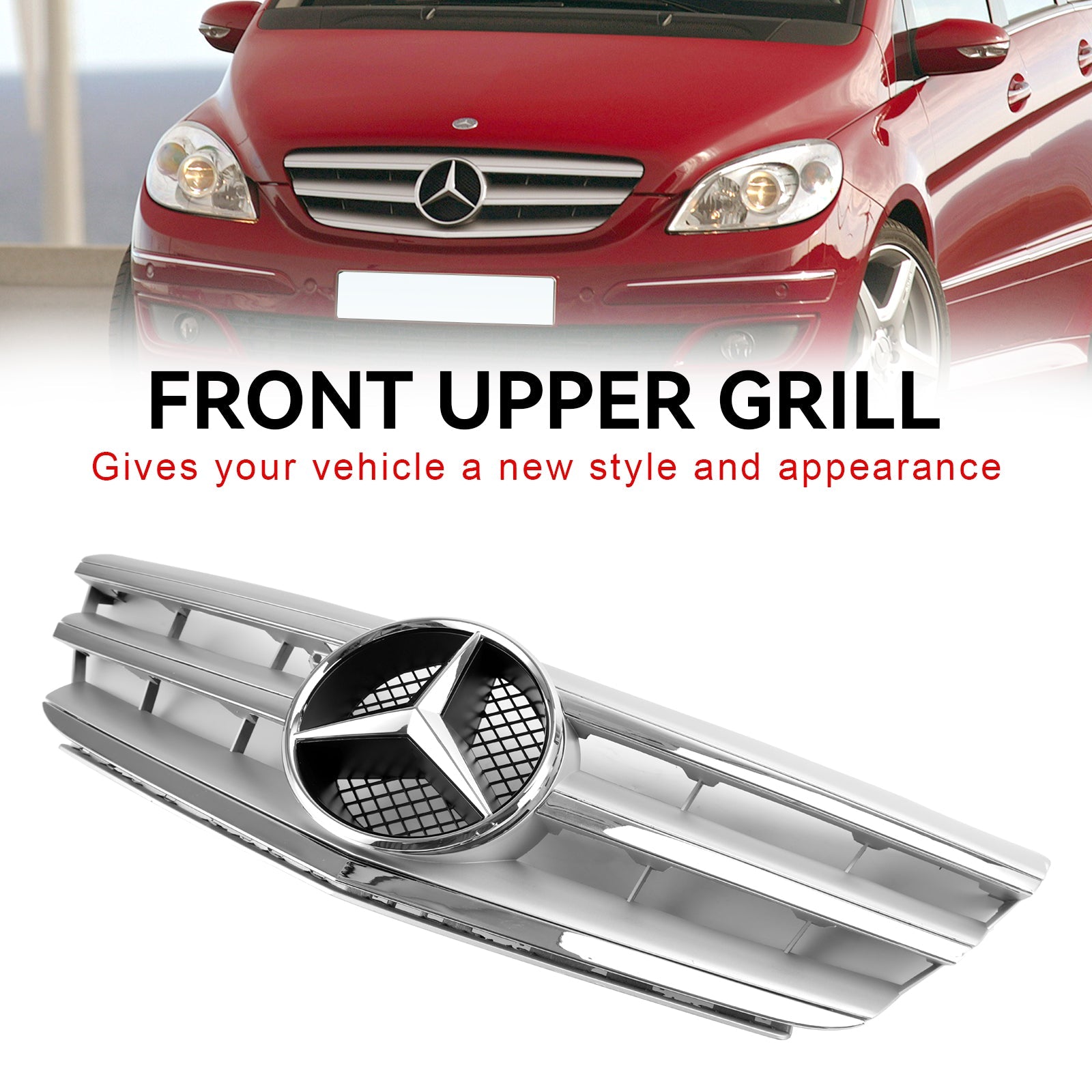 2009-2011 Mercedes-Benz B-klass W245 Främre stötfångargrill A1698801783