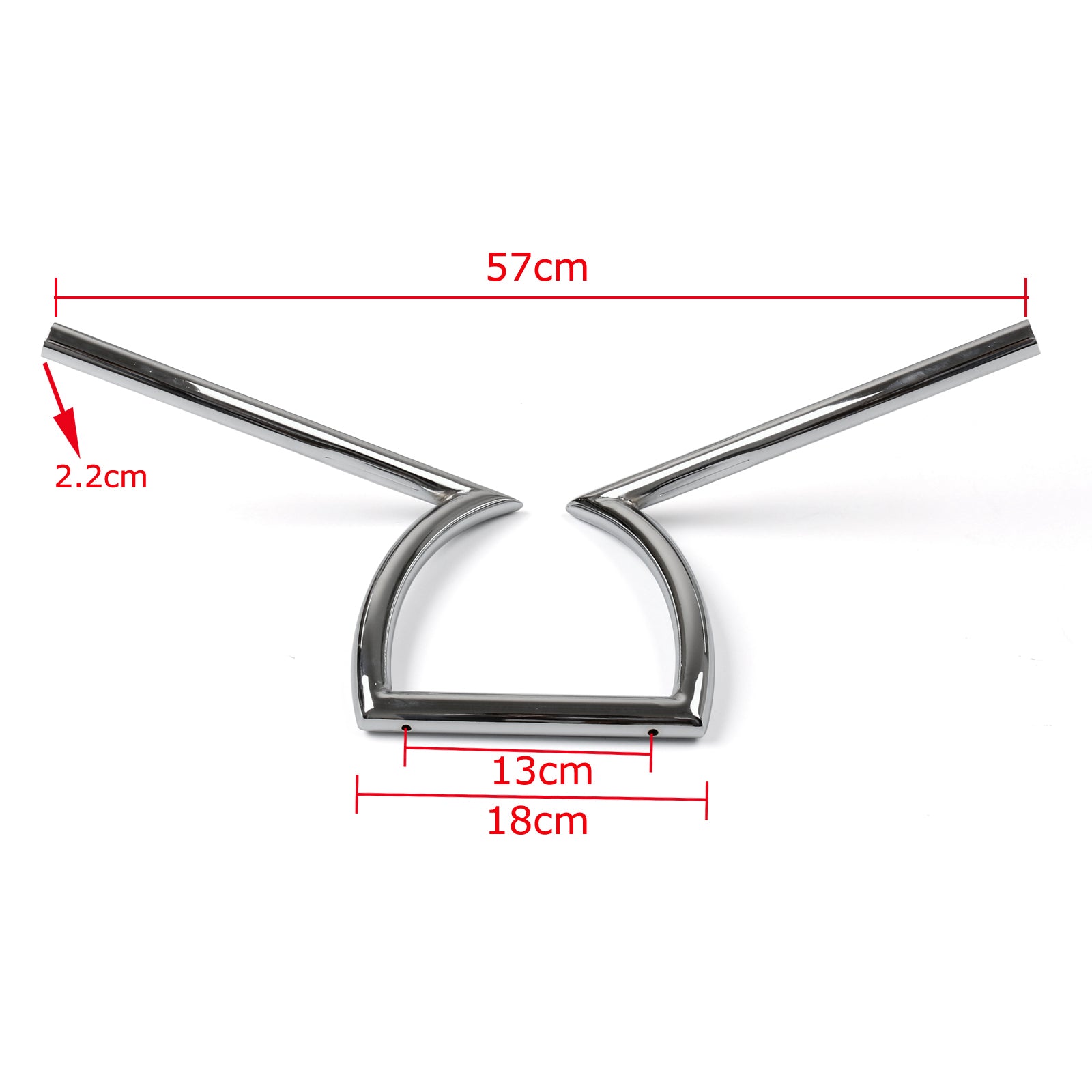 Motocykel 7/8 z riadidlá na riadidlách pre riadenie pre honda yamaha suzuki Chopper bobber generic