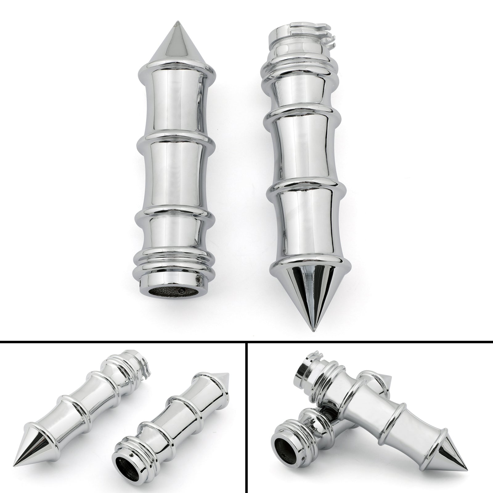 Motorcykel 1 Handgrepp för Honda Suzuki Yamaha Kawasaki Harley Chopper Cruiser Generic