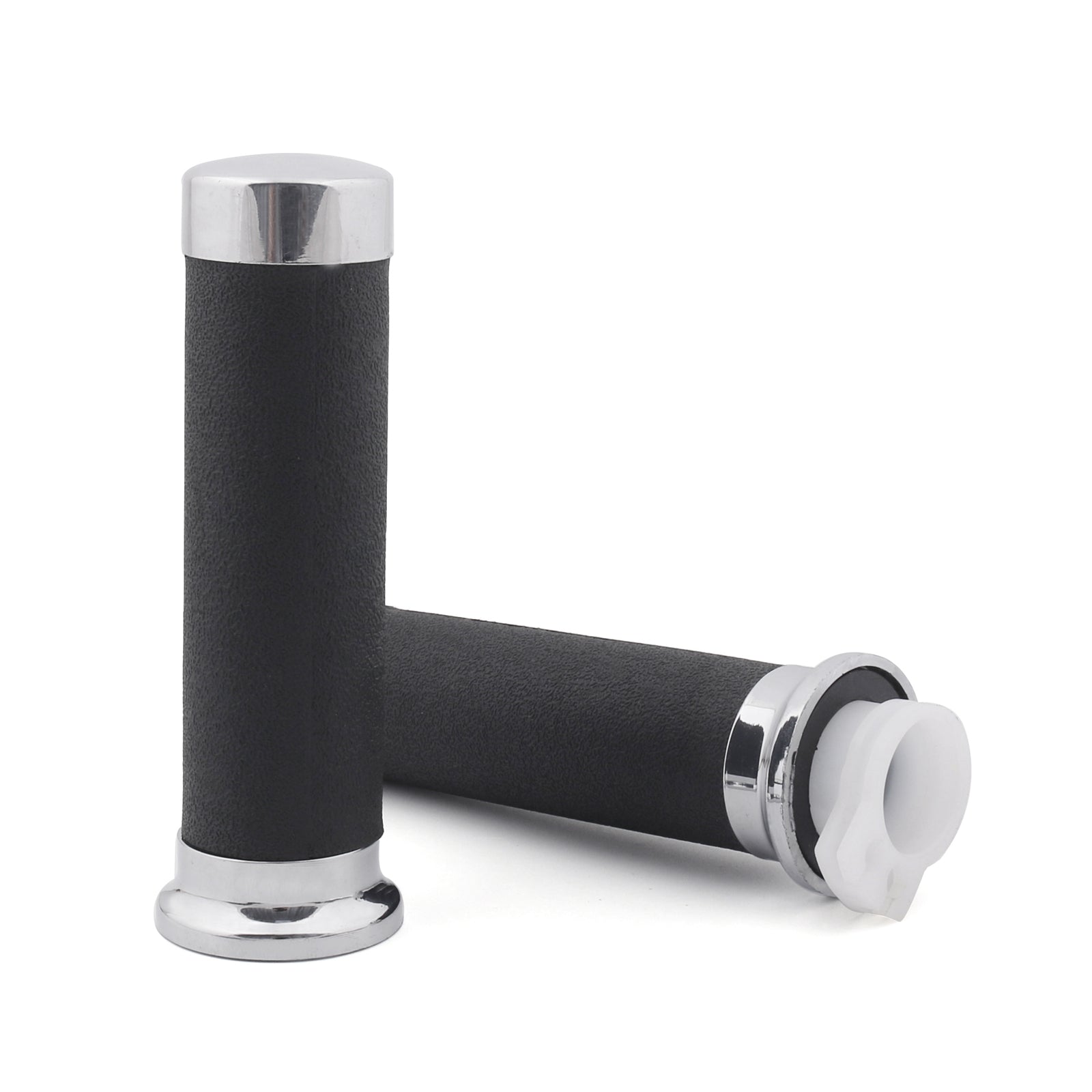 Puños cromados para Yamaha Honda Magna Shadow 600 750 Spirit 1100 VT 1300 VTX 1800 genérico