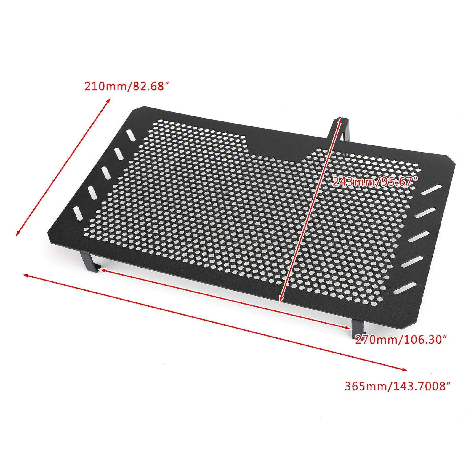 Protecteur de grille de radiateur noir, pour Suzuki DL650 v-strom 650 2013 – 2018 générique