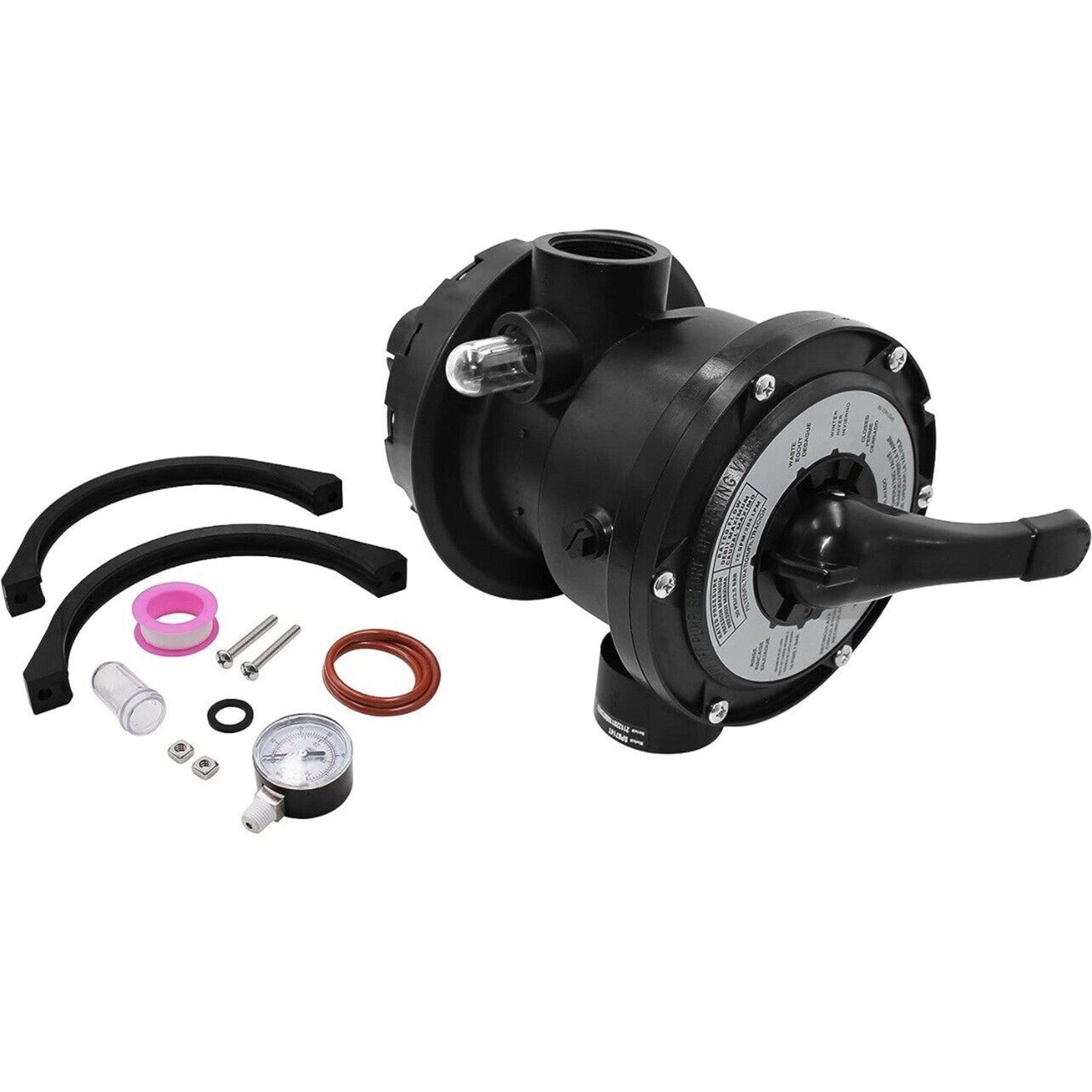 SP0714T Ovládanie Vari-Flo 1-1/2" FIP viacportový ventil s hornou montážou pre Hayward