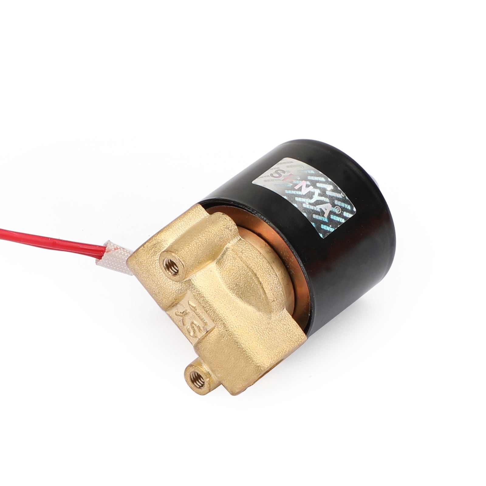 1/4" Électrovanne électrique normalement fermée en laiton AC 220 V BSP gaz eau air N/C