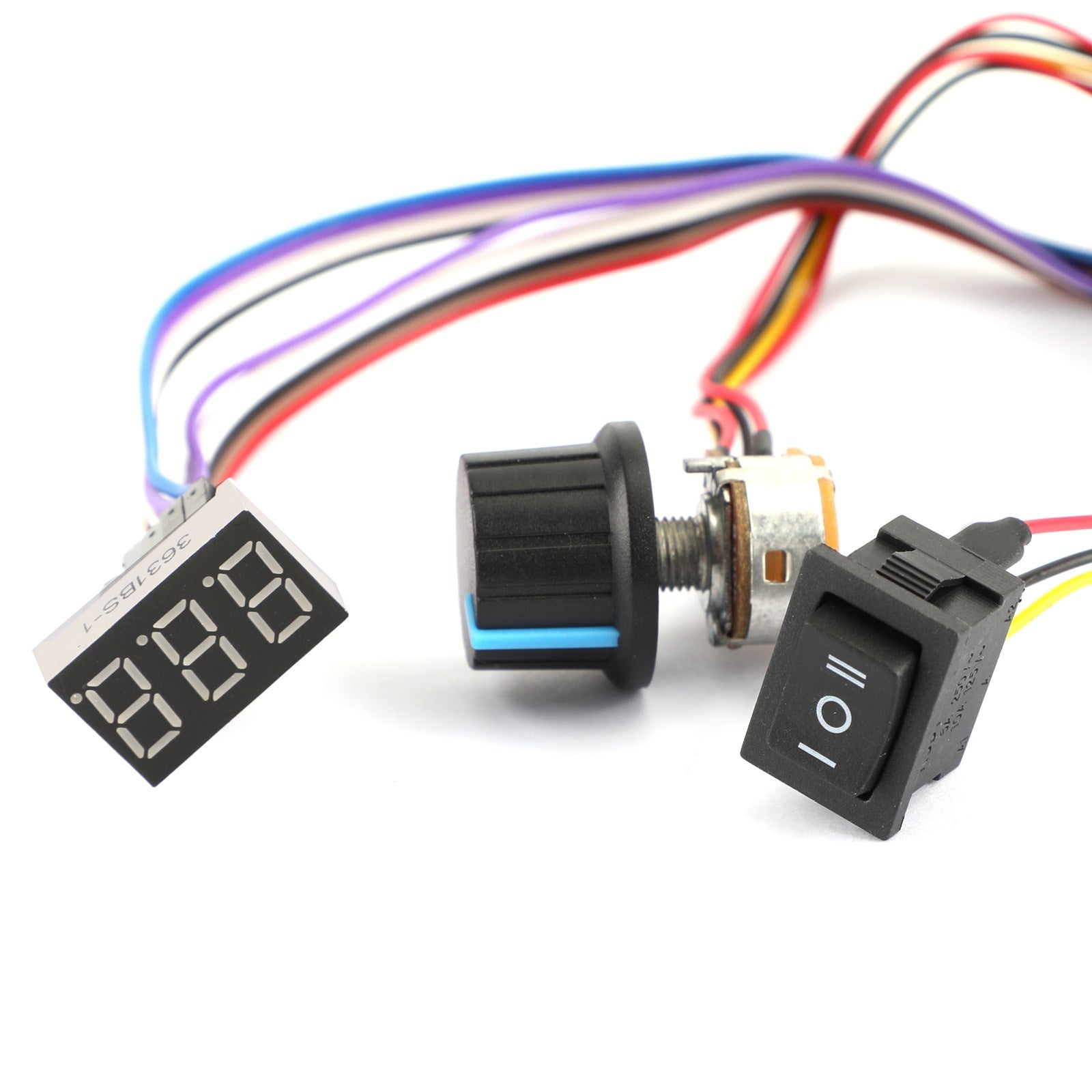 DC 10-55V Max 60A PWM Motor Speed Controller CW CCW Reversible 12V 24V 36V