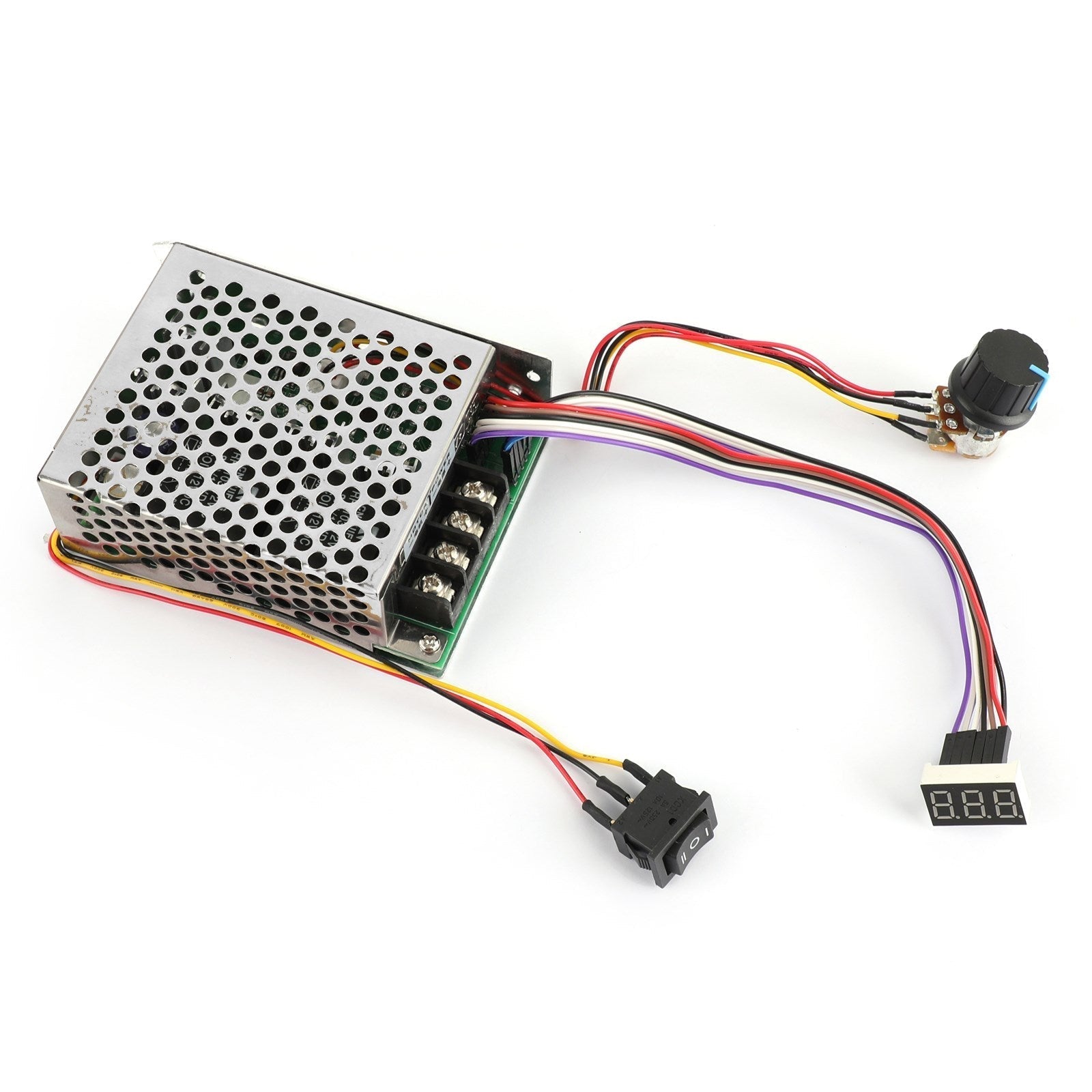 DC 10-55V Max 60A PWM Motor Speed Controller CW CCW Reversible 12V 24V 36V