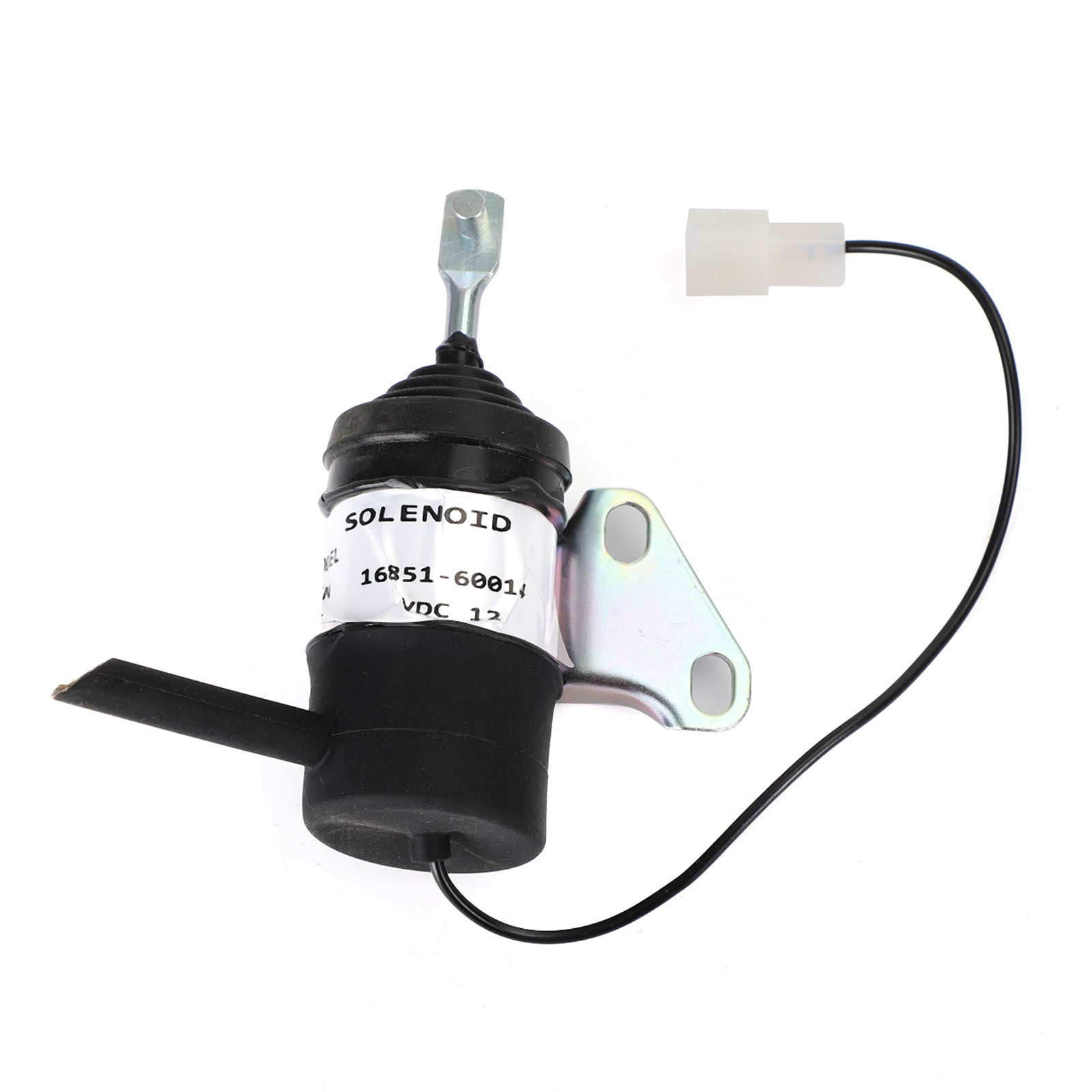 12V Fuel Stäng av solenoid för Kubota BX2230D RTV900R RTV900T 052600-453 16851-60014