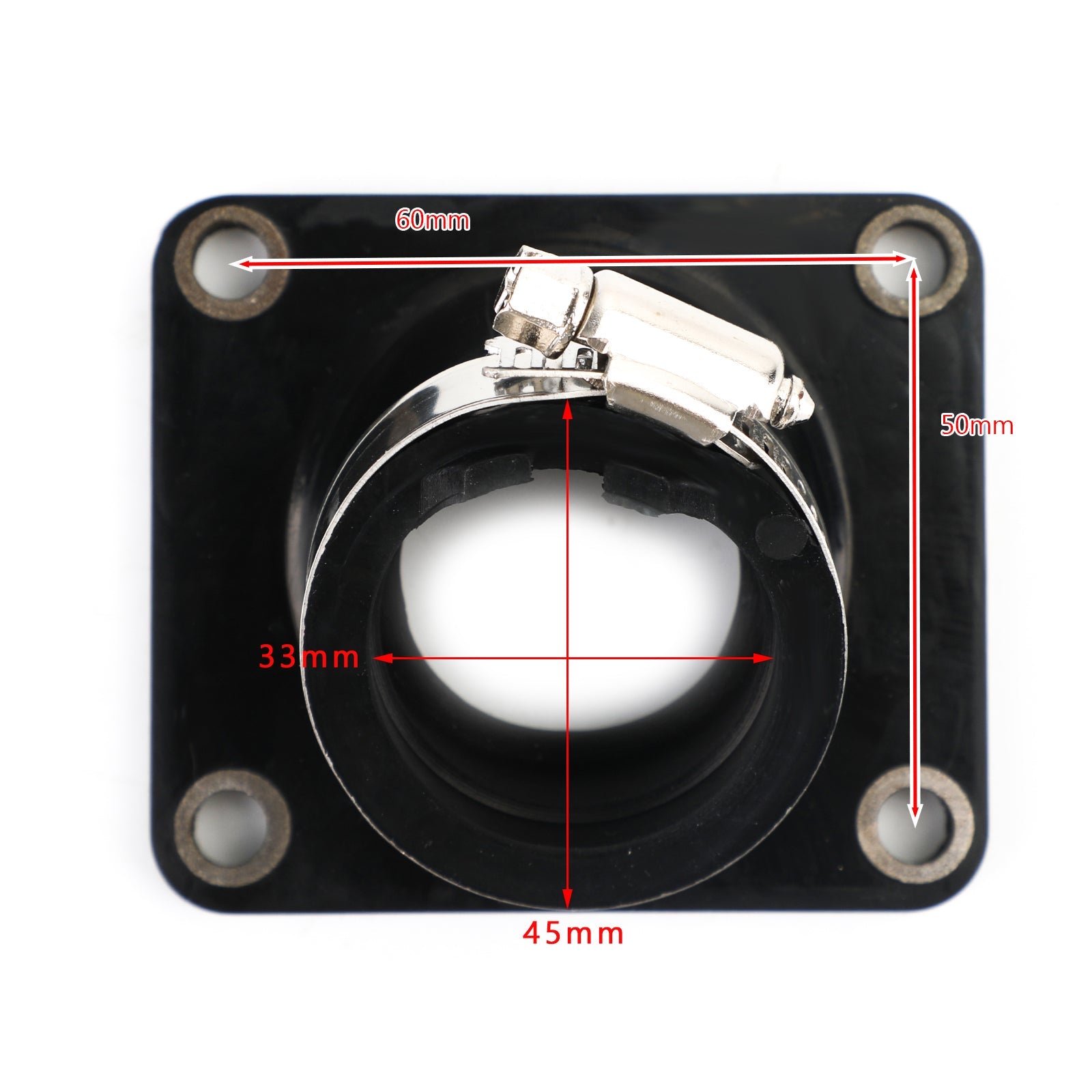 Manifolds Carb Insulator Intake Boot Fit for Kawasaki KX60 1987-1990/1999-2003 Generic