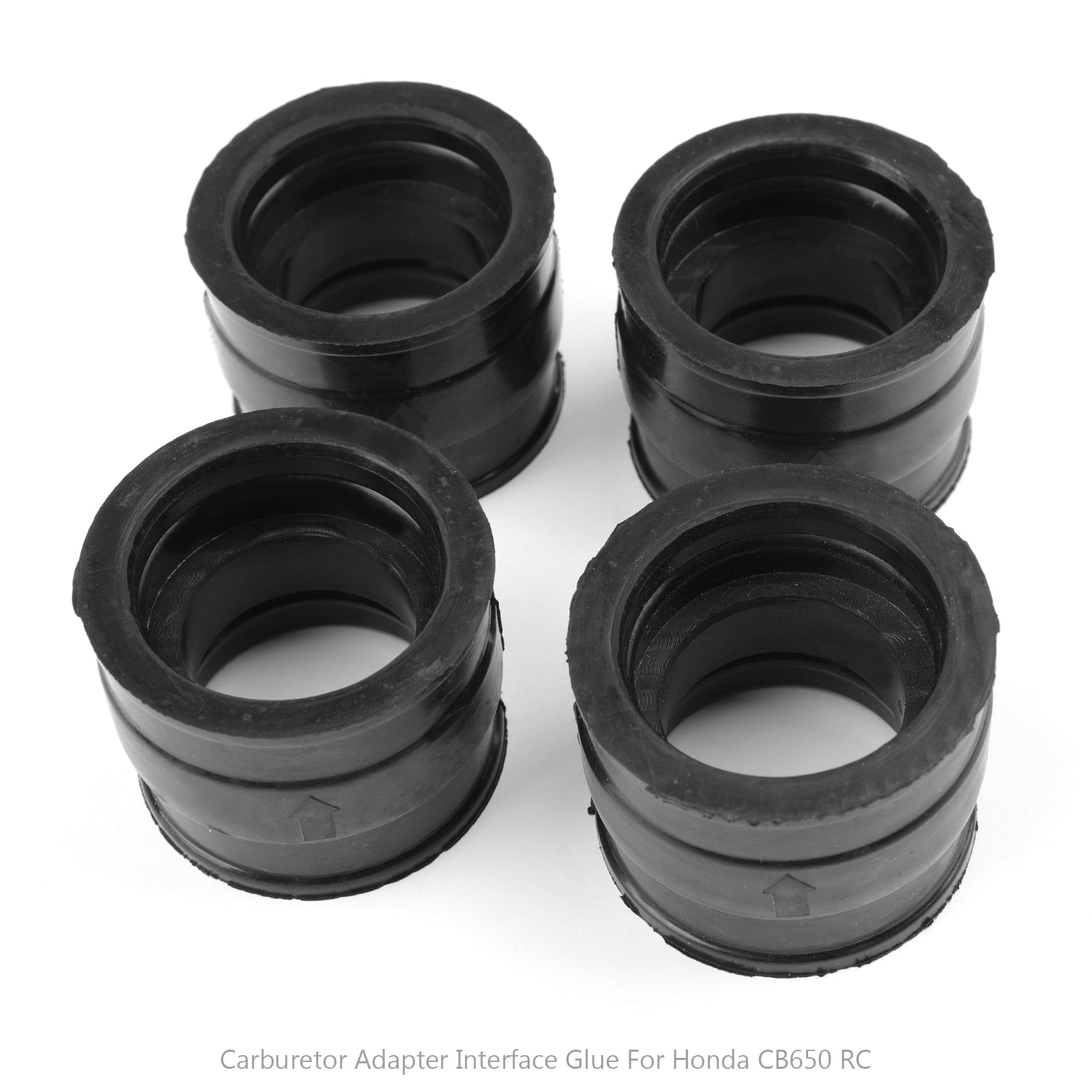 4st förgasarhållare Intake Manifold Boot för Honda CB650 RC03 1979-1982 Generisk