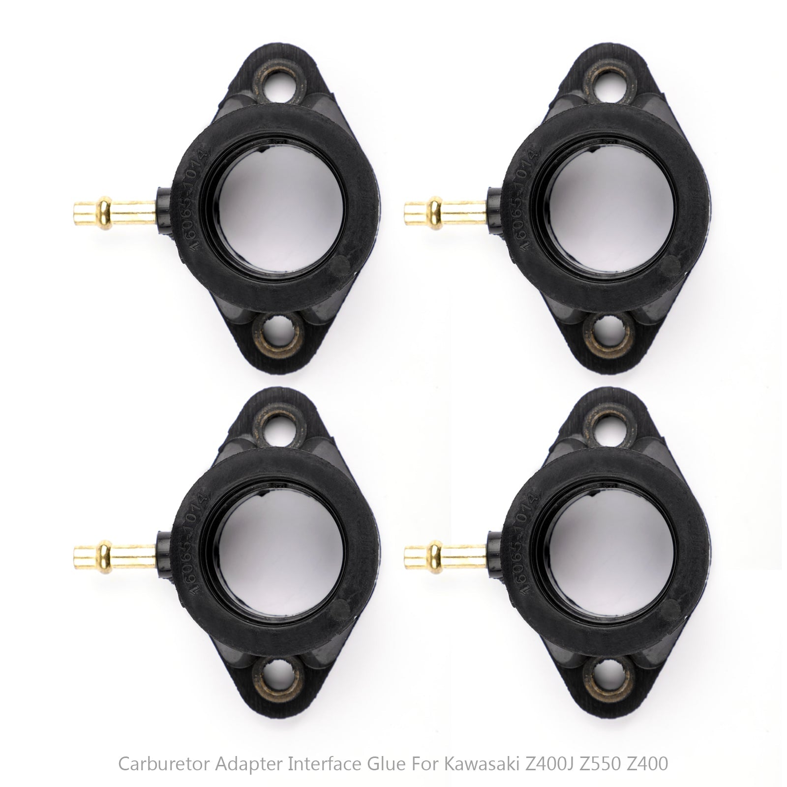 4 bottes de collecteur d'admission Carb pour Kawasaki Z400J KZ500B KZ550 Ltd 16065-1014 générique