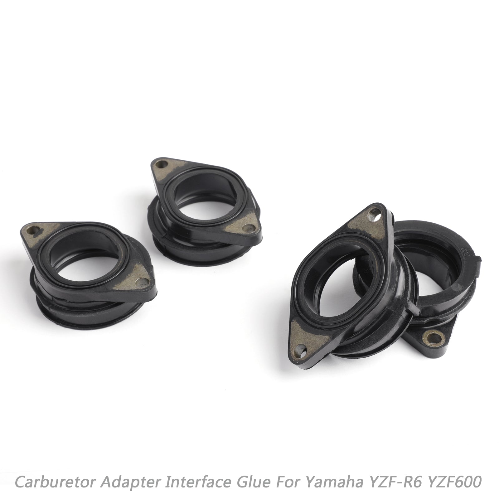 Rubberen gasklephuis inlaatspruitstuklaars voor Yamaha YZF R6 YZF600 R6 2006-2017 Generiek