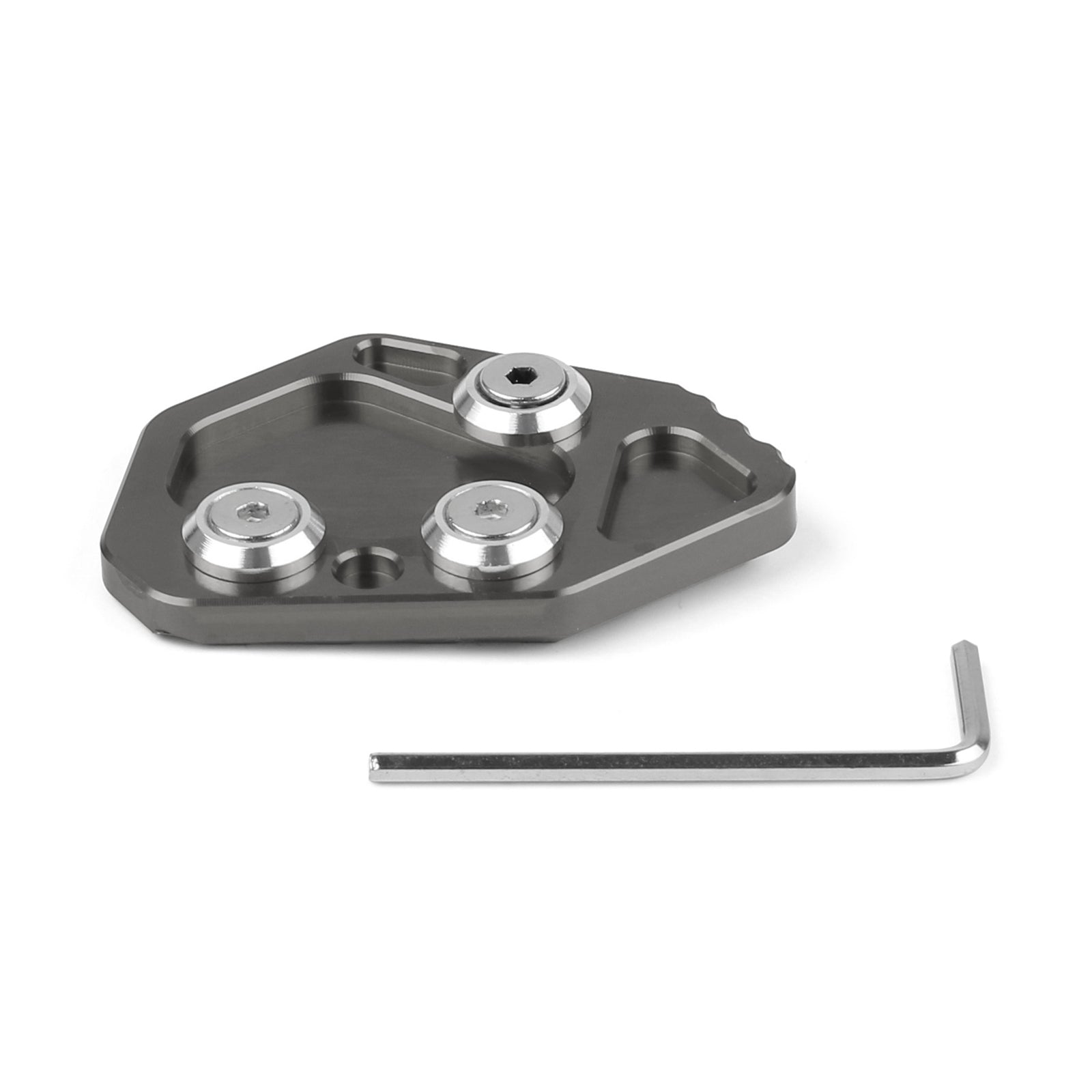 Sidestativ Kickstand Plate Pad for BMW K1200S/R 2005-2008 K1300S/R 2009-2014 Generisk