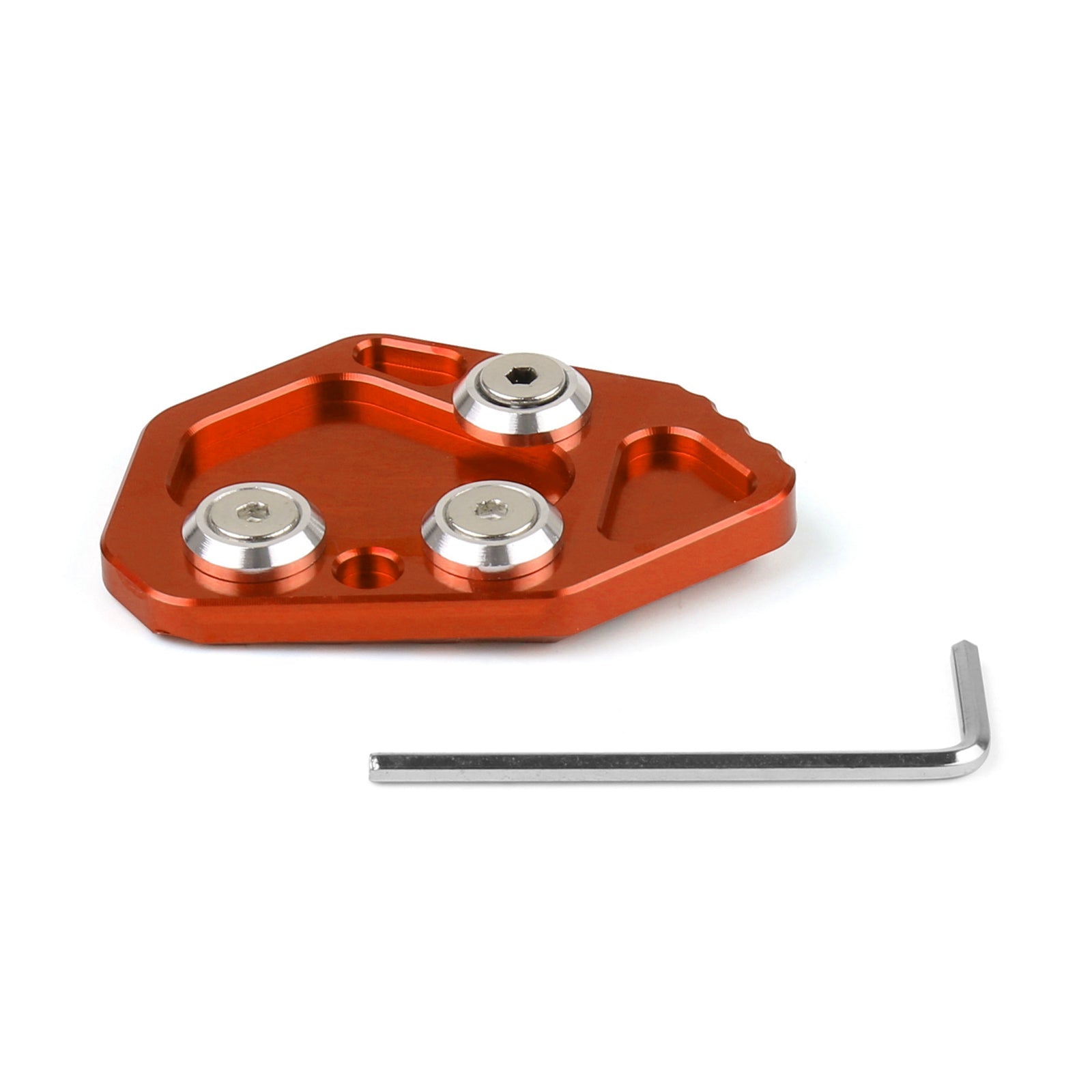 Sidestativ Kickstand Plate Pad for BMW K1200S/R 2005-2008 K1300S/R 2009-2014 Generisk