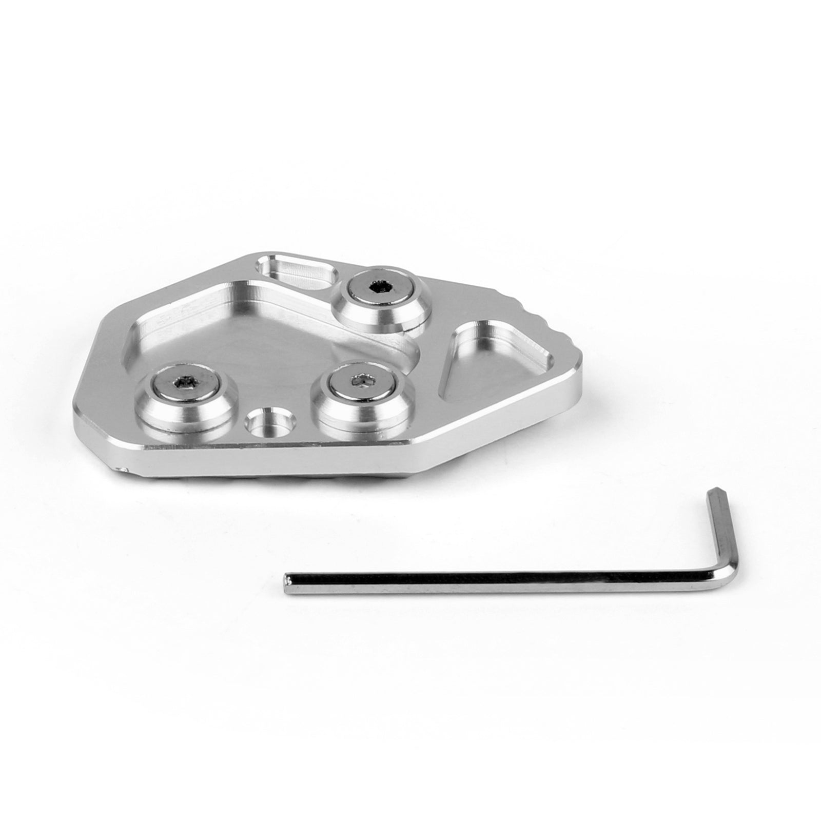 Sidestativ Kickstand Plate Pad for BMW K1200S/R 2005-2008 K1300S/R 2009-2014 Generisk