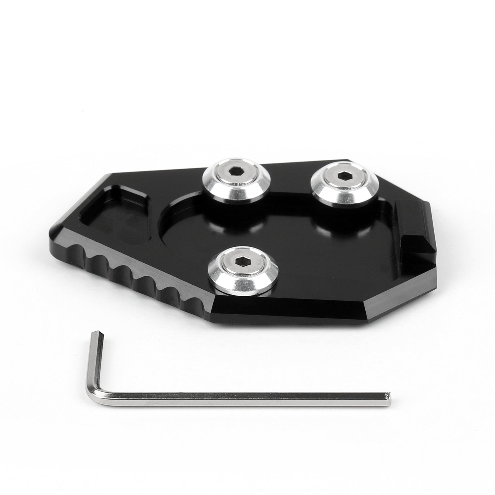 Side Stand Kickstand Plate Pad For Honda CB1R 28-213 29 212 211