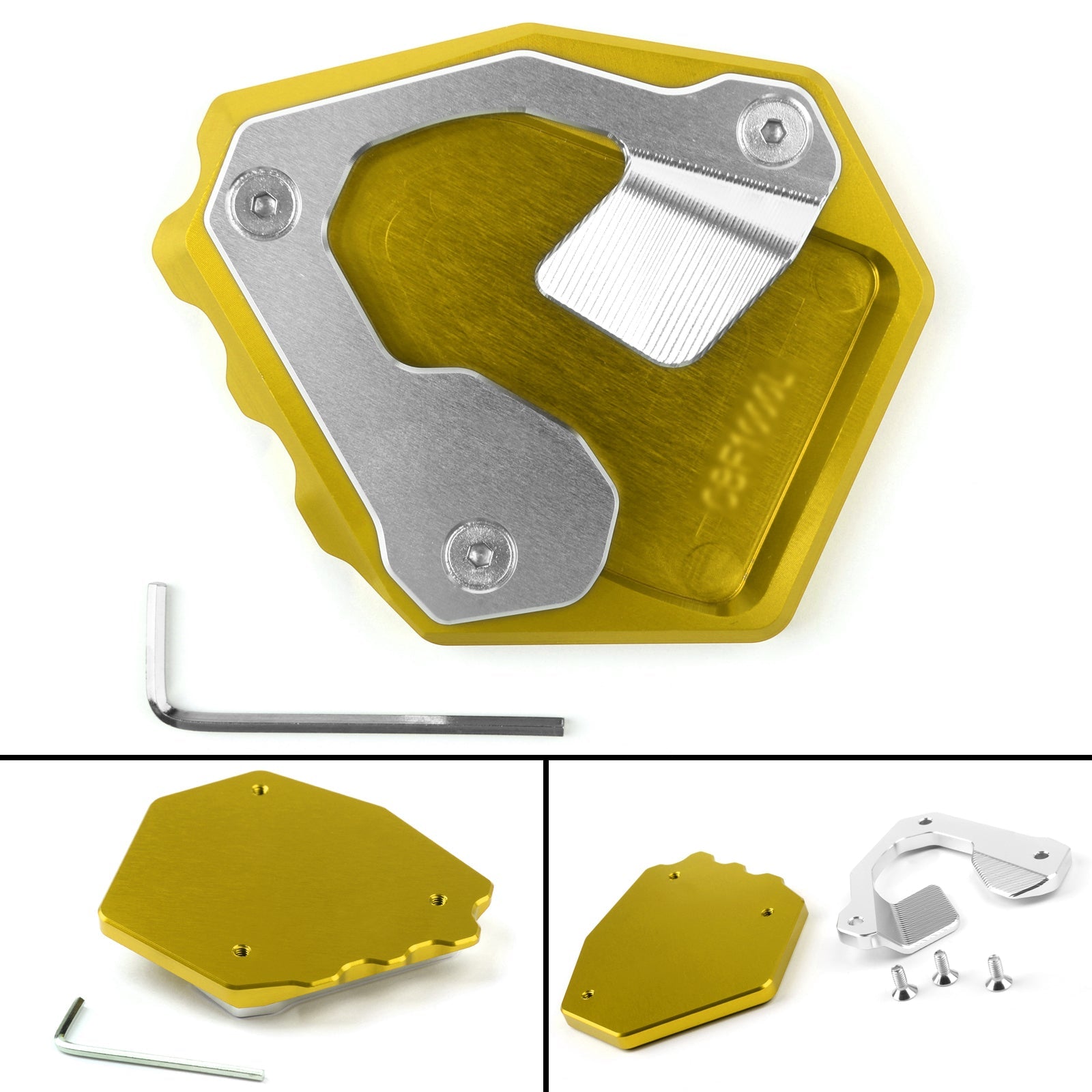 Doska na predĺženie stojanu na bočnú podložku pre Honda CRF1000L Africa Twin 16-17 Generic