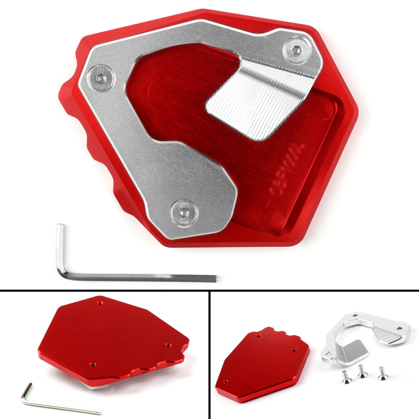 Doska na predĺženie stojanu na bočnú podložku pre Honda CRF1000L Africa Twin 16-17 Generic