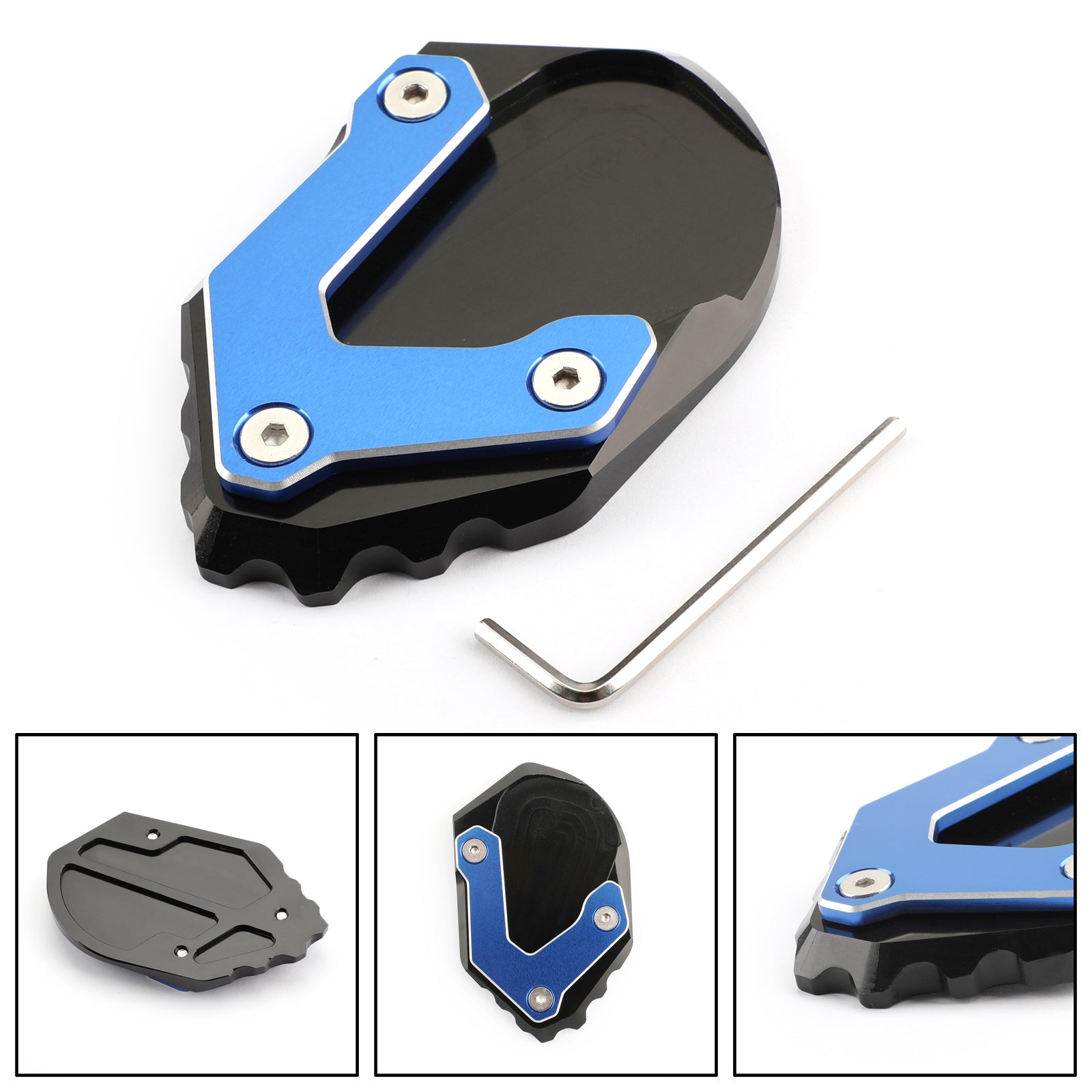 CNC Kickstand Side Stand Plate Extension Pad for BMW R1200 GS ADV 2017-2018 Generic