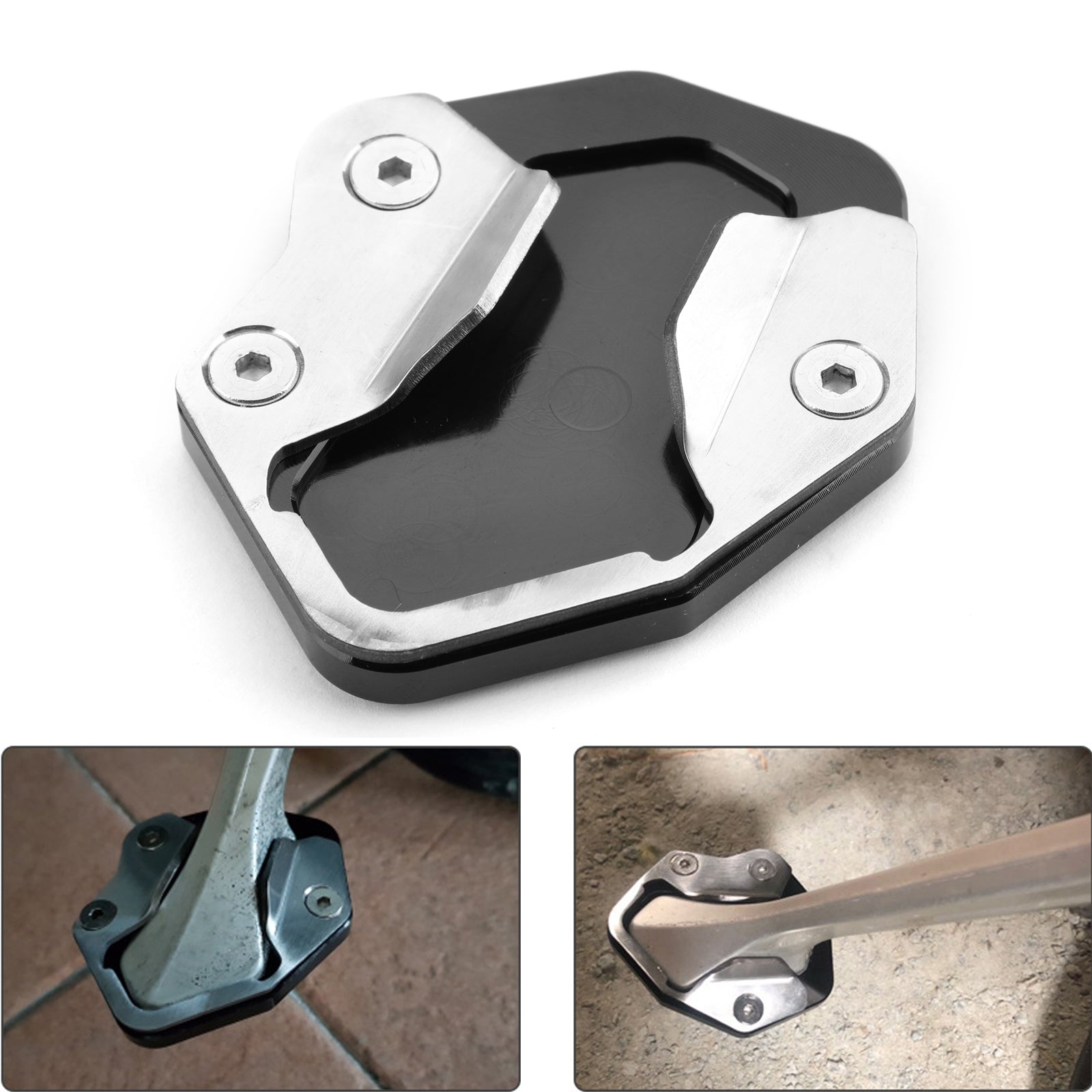 Extensión de caballete lateral para TRIUMPH TIGER 800 Generic