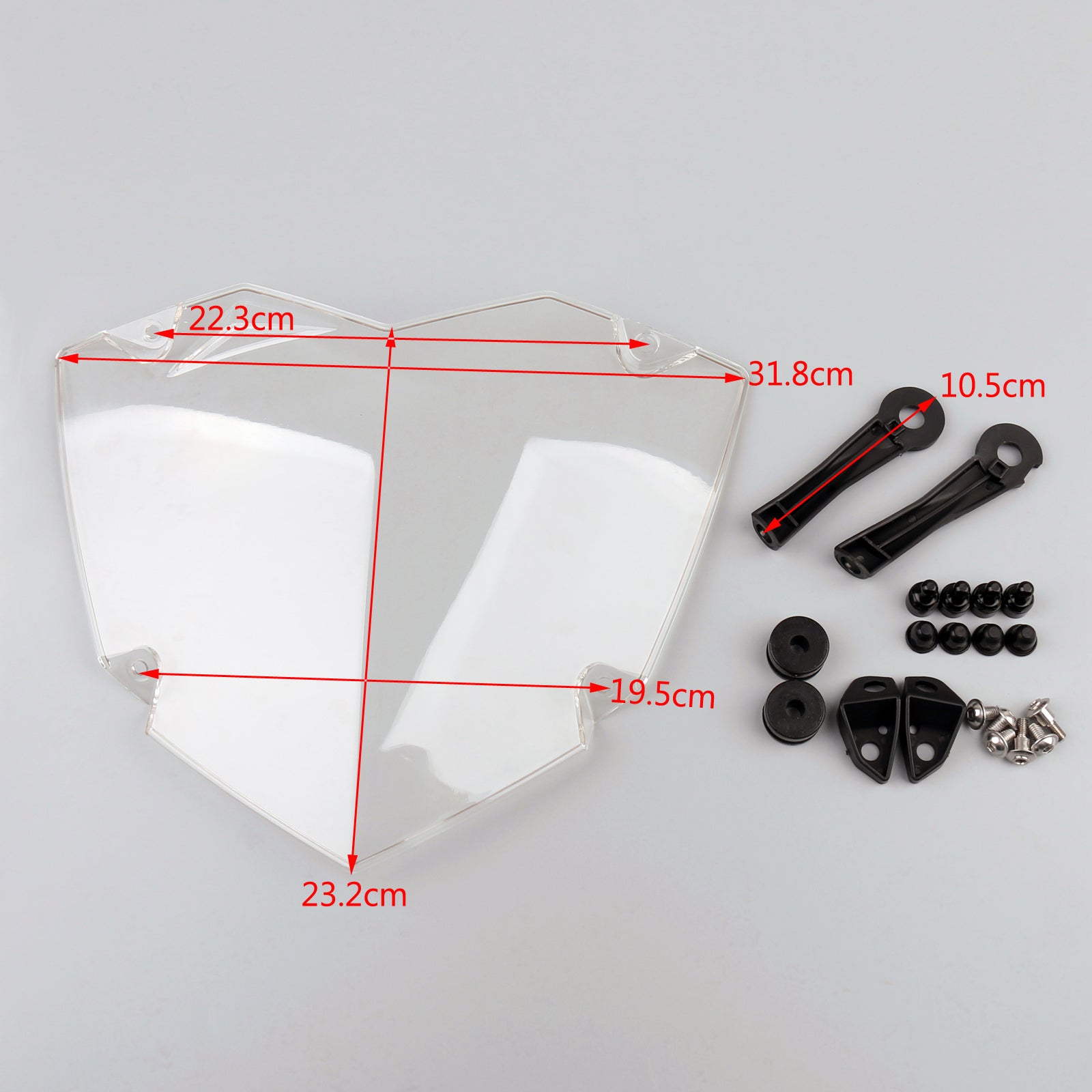 Predný ochranca krytu šošoviek pre predný svetlomet pre ochrancu pre BMW R1200GS ADV WC 2013-2017 GENERIC