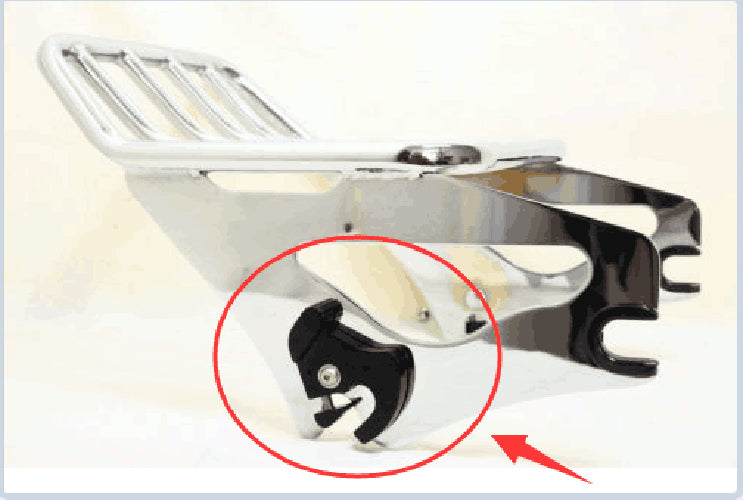 Súprava Rotary západky so zámkom Fit Fit for Touring, Softail, Sportster Sissy Bar Generic