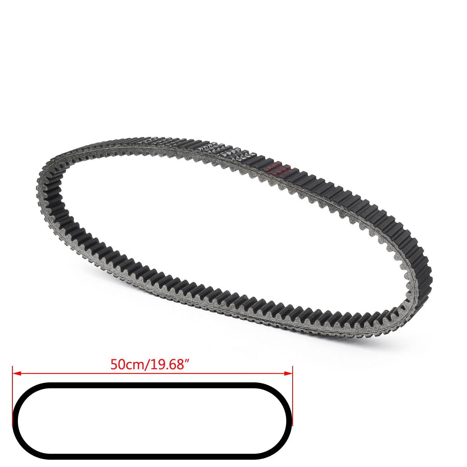 Correa de transmisión 59011-1070 para Kawasaki KAF620 Mule 2500 2000-2001 2510 2000-2001 Genérico