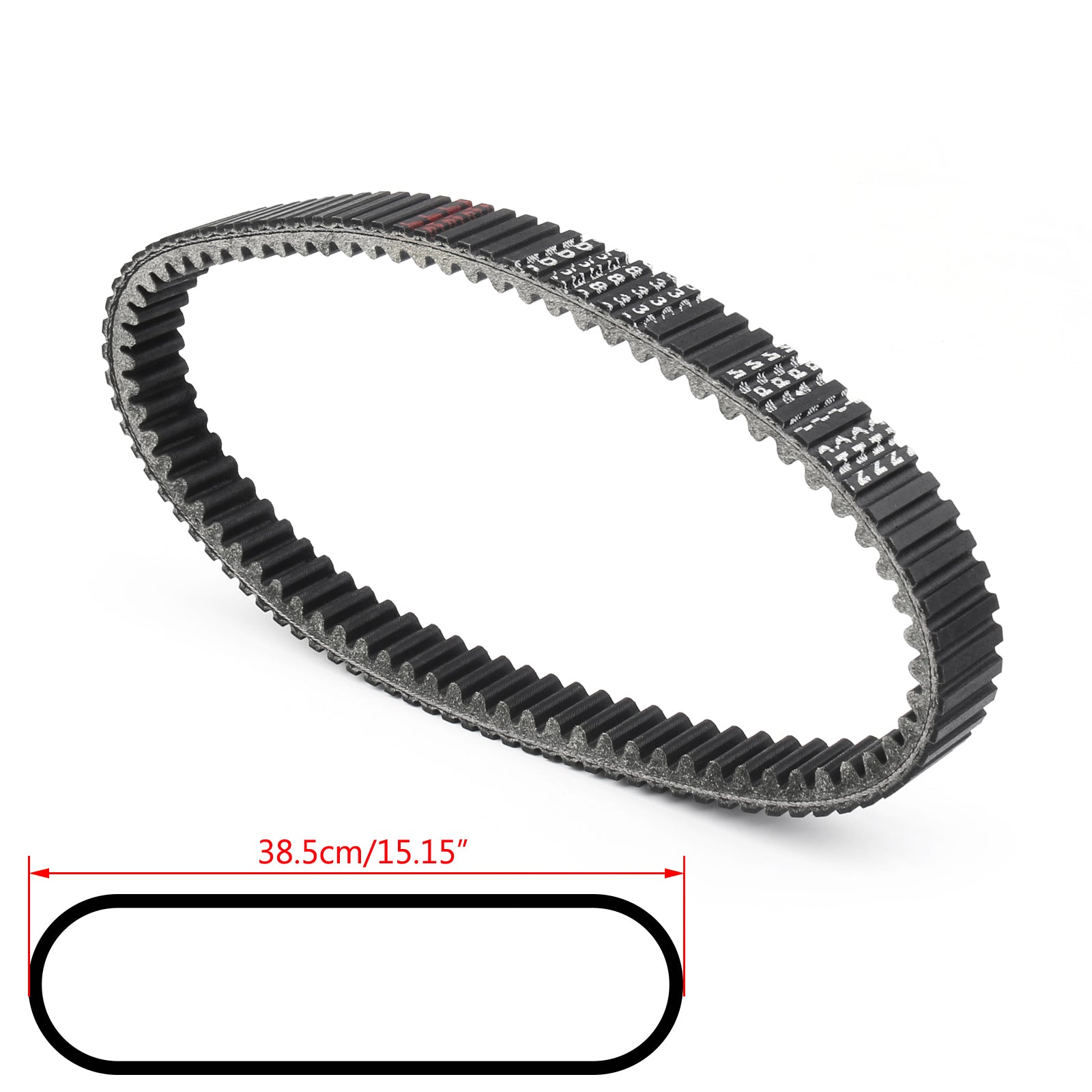 Drive Belt 19G3332 för Yamaha Grizzly 400 450 YFM450 Kodiak Hunter Wolverine Generic