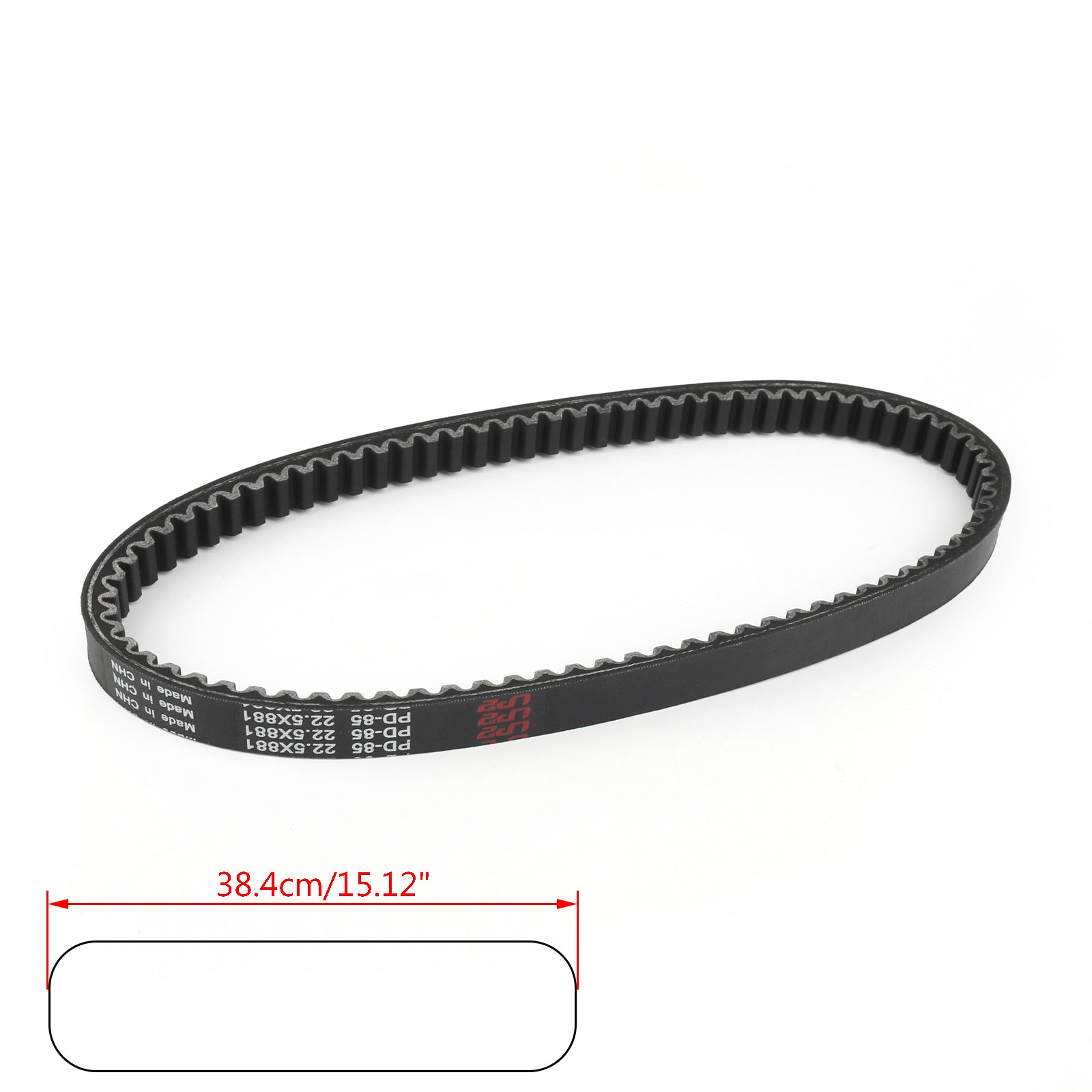 Drive Belt 27601-03H50-000 för Suzuki 2008-2015 UH200 Burgman200 Generic
