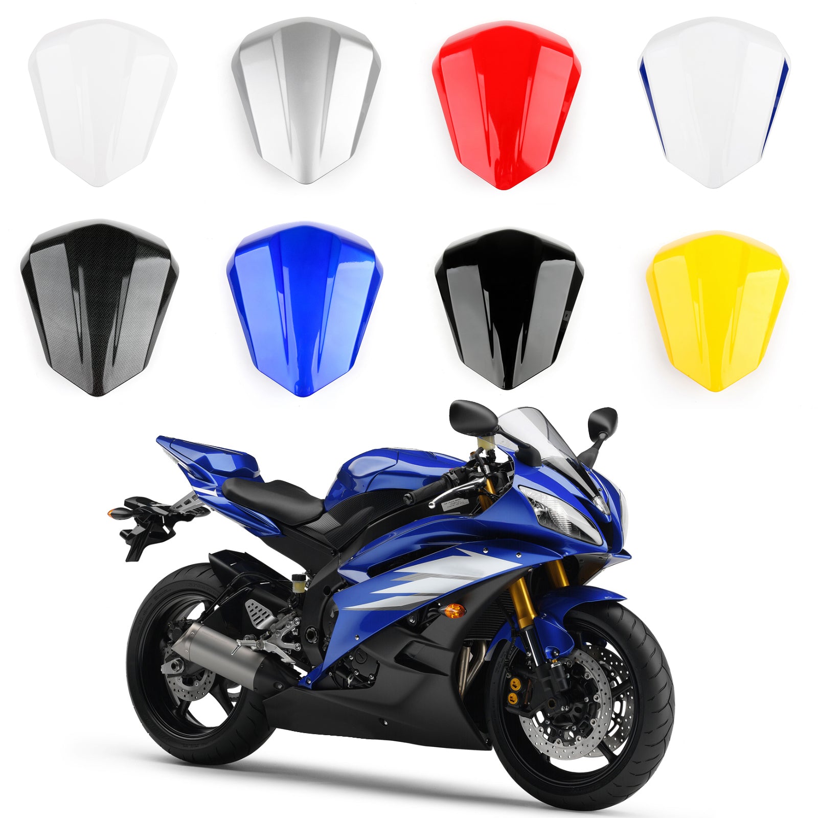 Kryt krytu zadného sedadla kryt pre Yamaha R6 2006-2007 generic