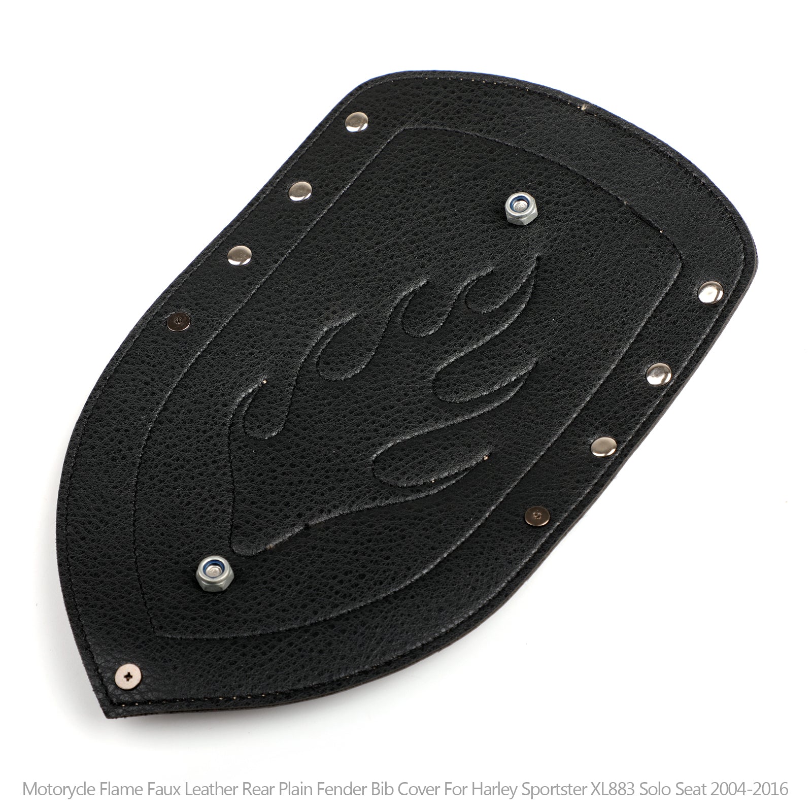Motorsykkel skinn vanlig fender smekke for Harley Sportster XL883 Solosete 04-16 generisk