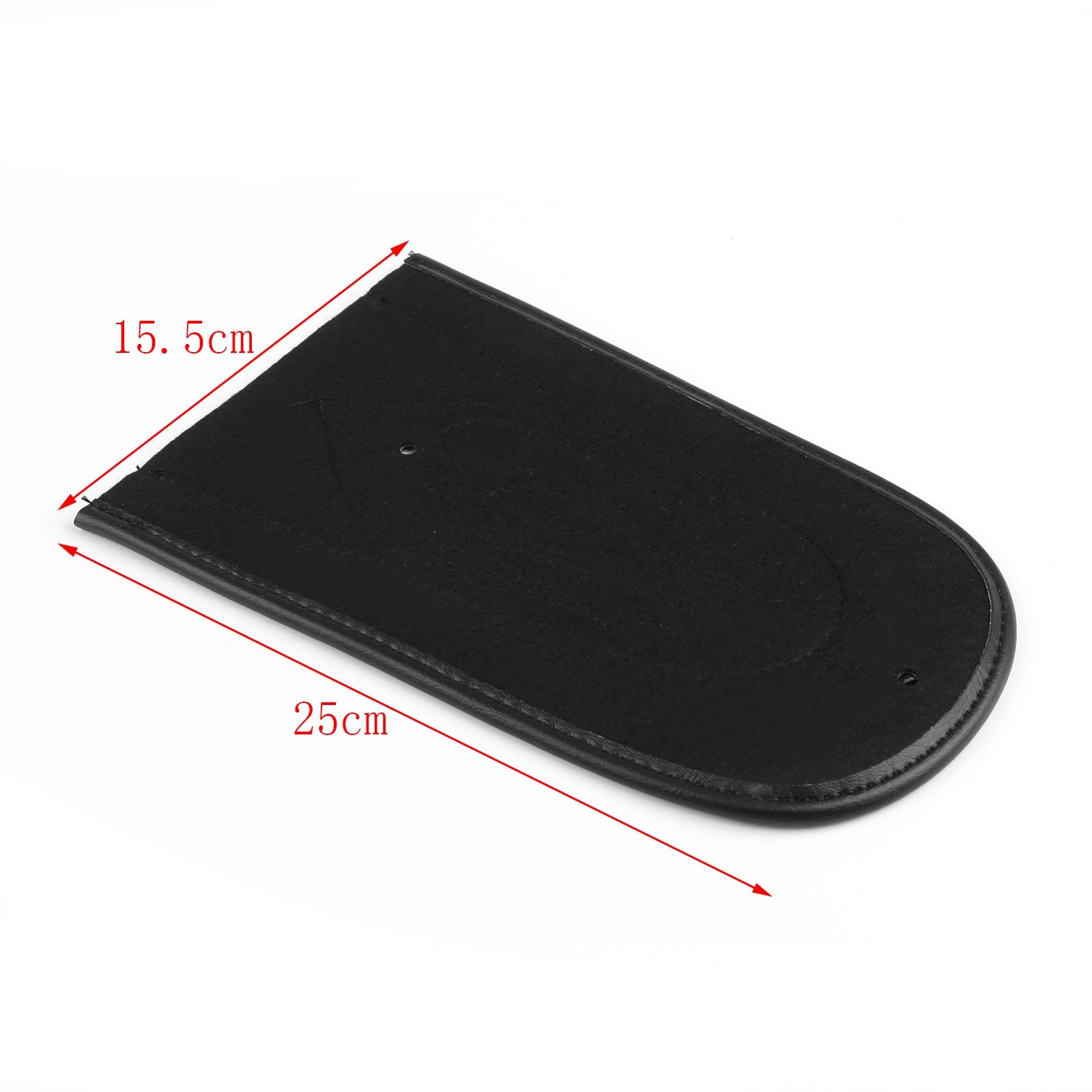 Läderflam bakre fender Bib For Solo Seat 04-15 Sportster XL 883 1200 Generic