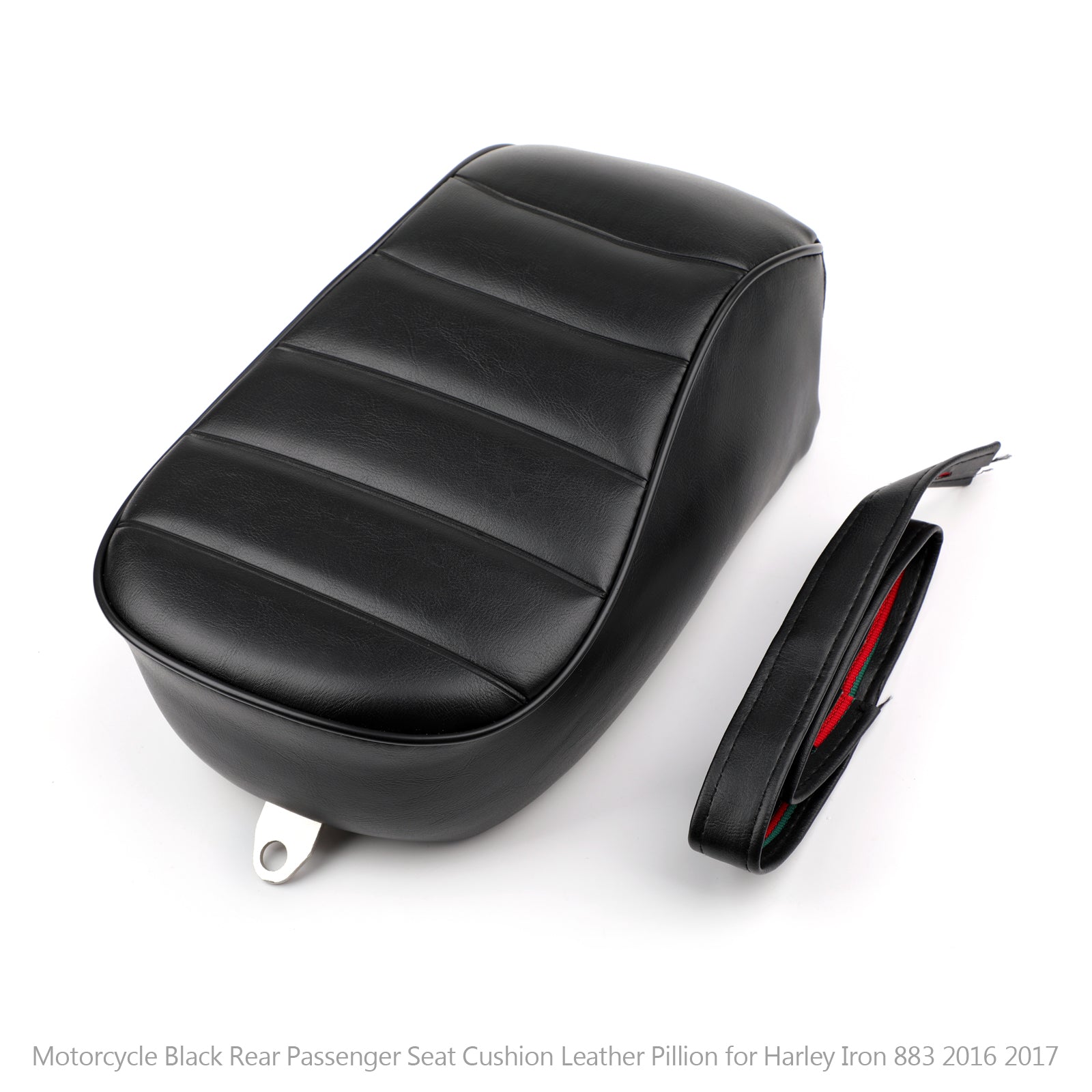 Siège passager arrière noir pour Sportster Iron 883 XL883N 2016 2017 générique