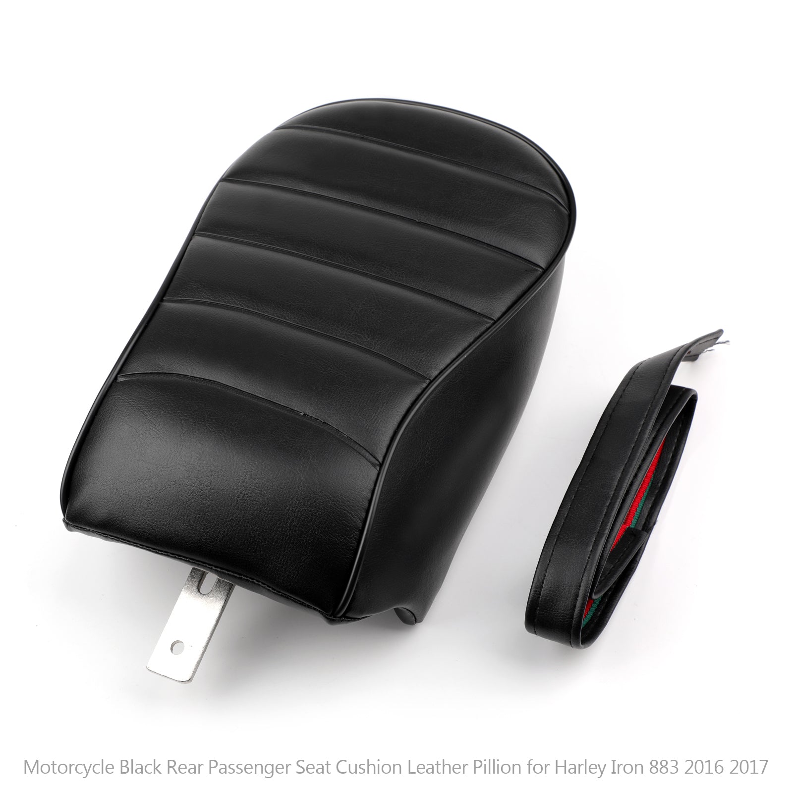 Siège passager arrière noir pour Sportster Iron 883 XL883N 2016 2017 générique