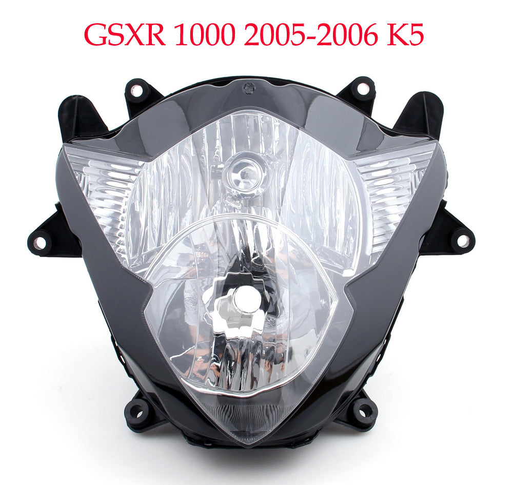 Assemblage des phares de moto pour Suzuki GSXR 600 750 1000 HAYABUSA 1300 Clear Generic