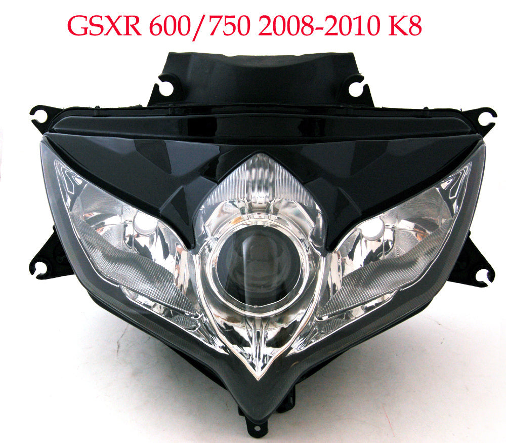 Assemblage des phares de moto pour Suzuki GSXR 600 750 1000 HAYABUSA 1300 Clear Generic
