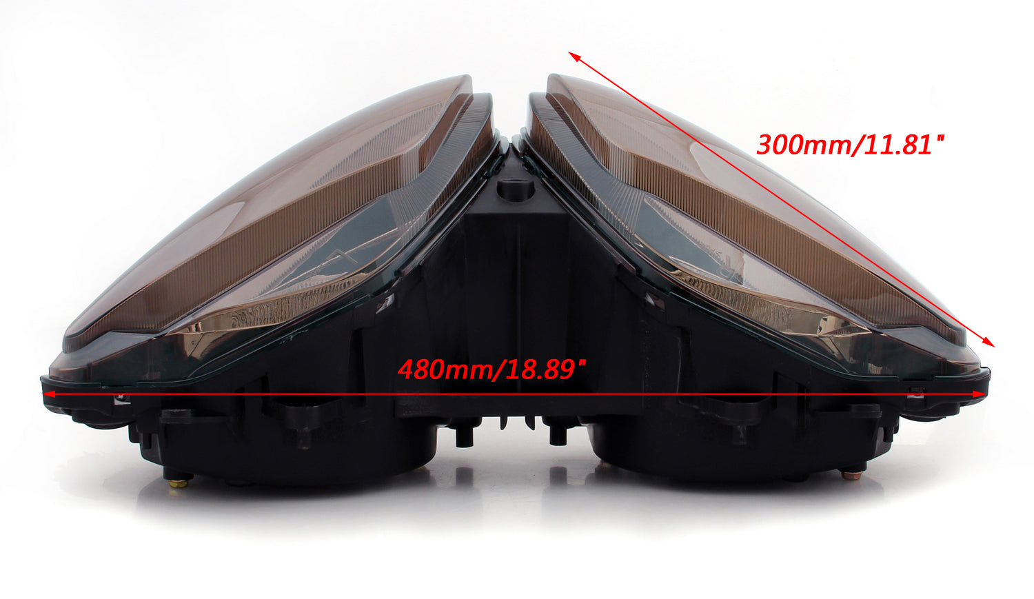 Främre strålkastarens strålkastare för Yamaha YZF 1000 R1 2002-2003 Generisk