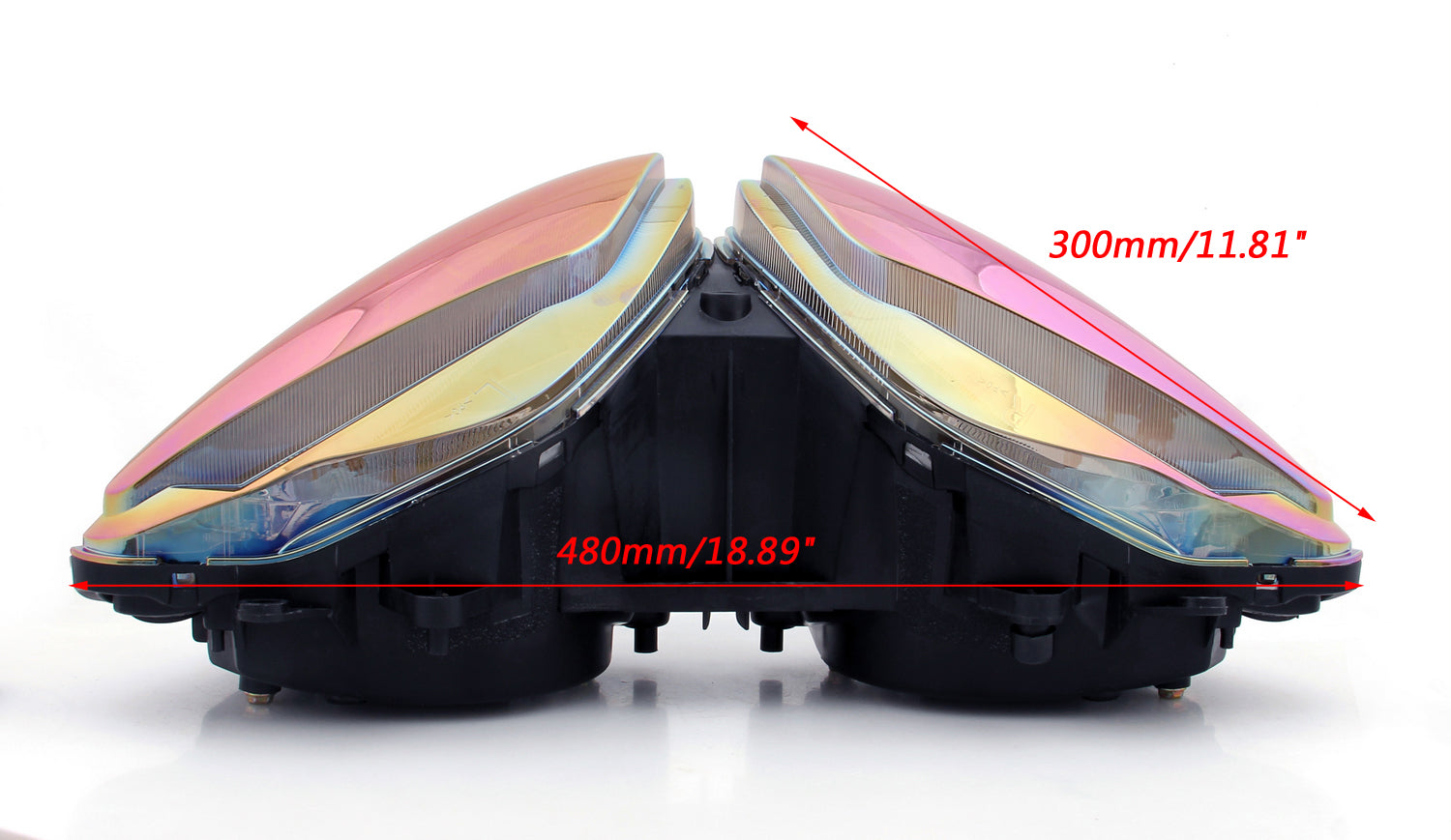 Främre strålkastarens strålkastare för Yamaha YZF 1000 R1 2002-2003 Generisk