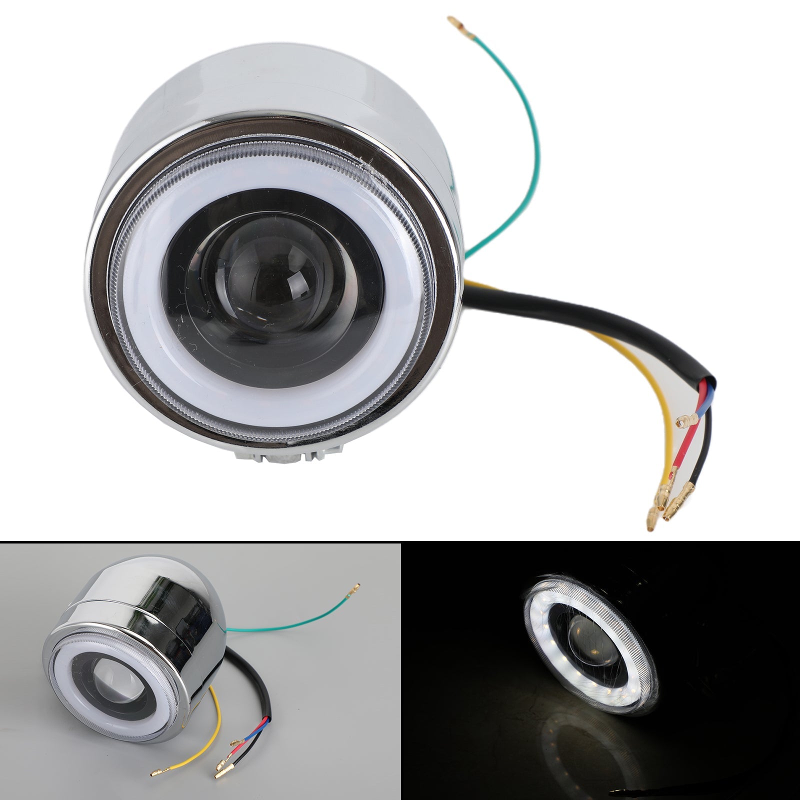 4.3"Motorcykelstrålkastare U5 12V LED Dimstrålkastare Generisk