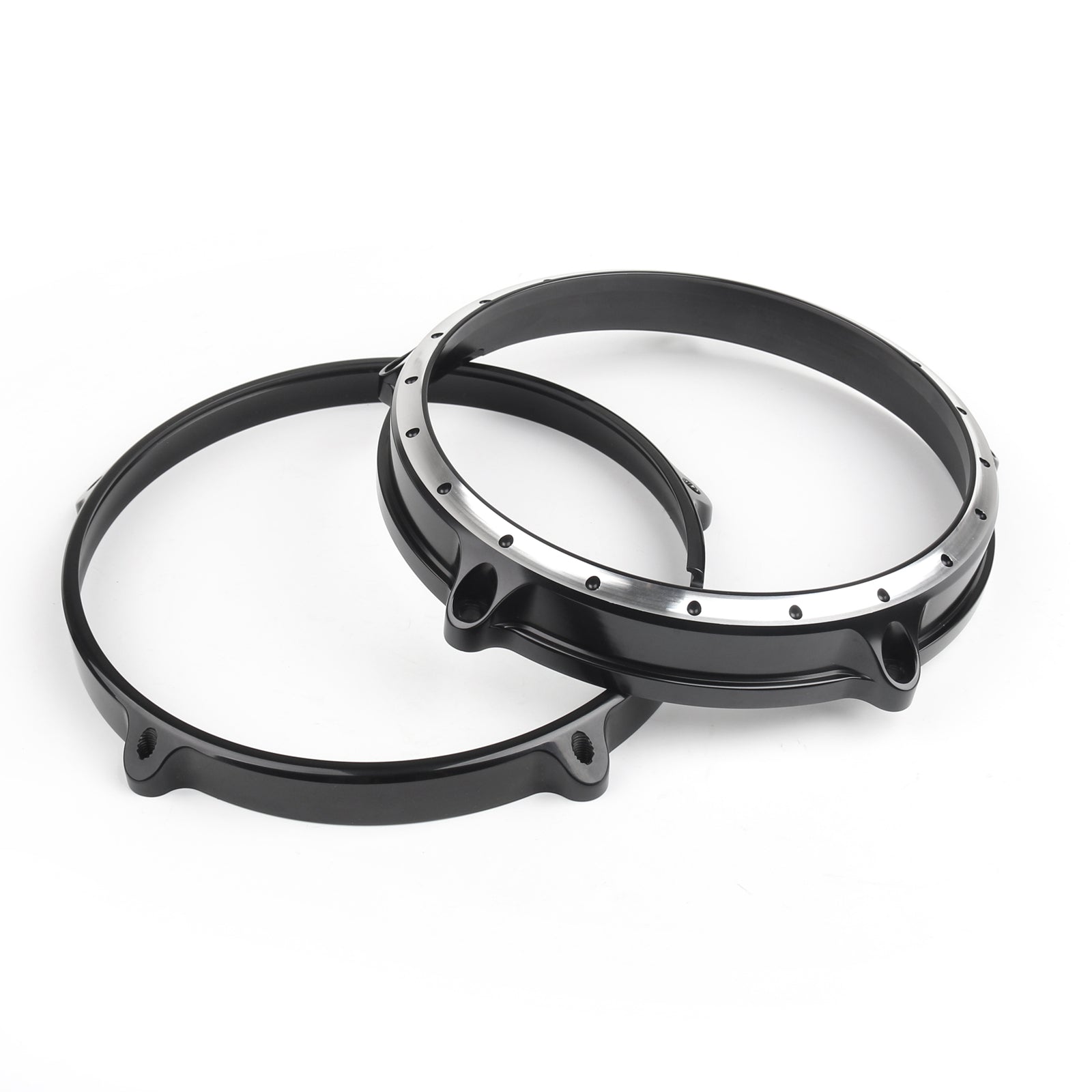 CNC kutt 7 frontlys hodelykter Bezel Trim Ring for BMW R Nine T 2014-2017 Generisk