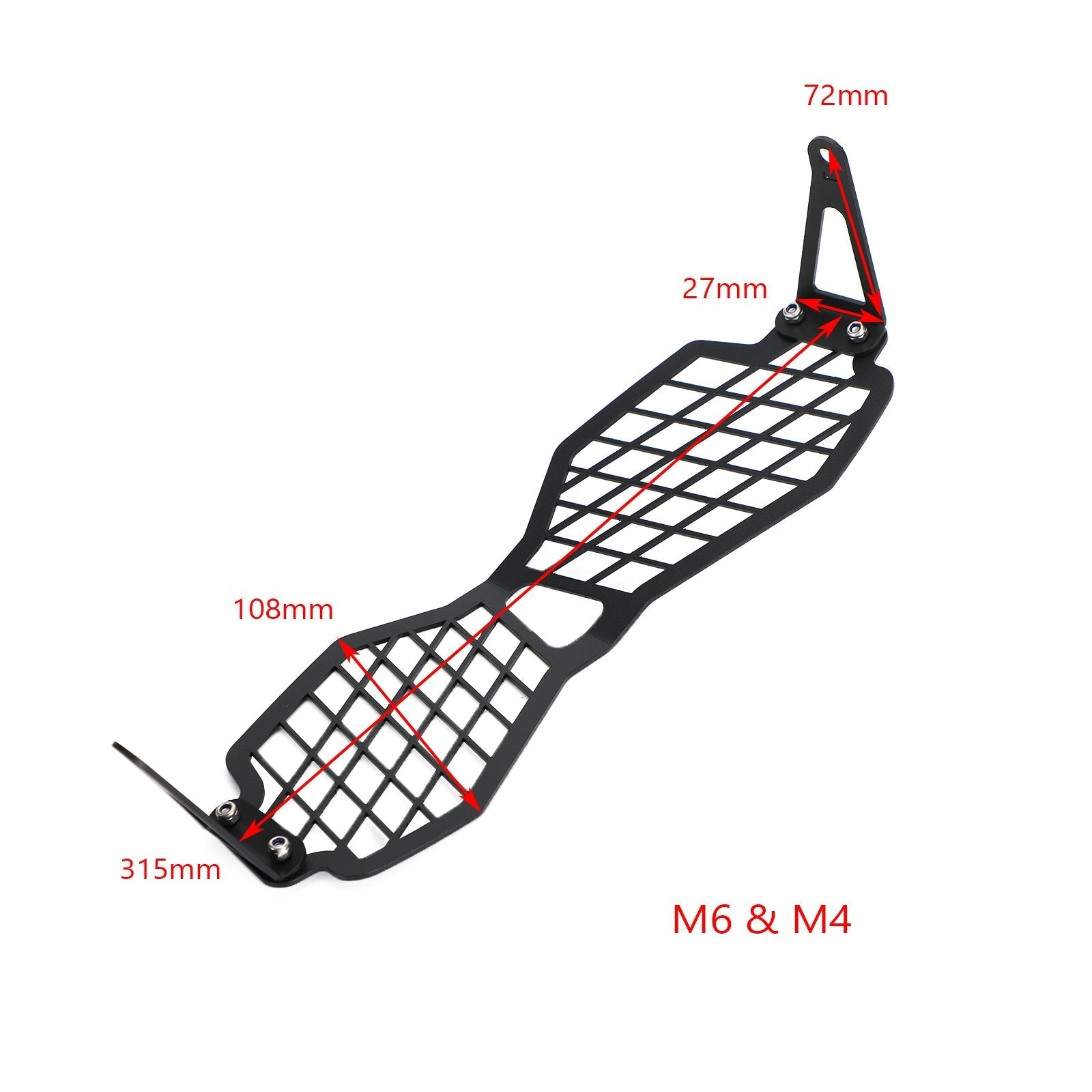 20+ TR Tiger 900 900Gt Front Headlight Guard Cover Protector Clear