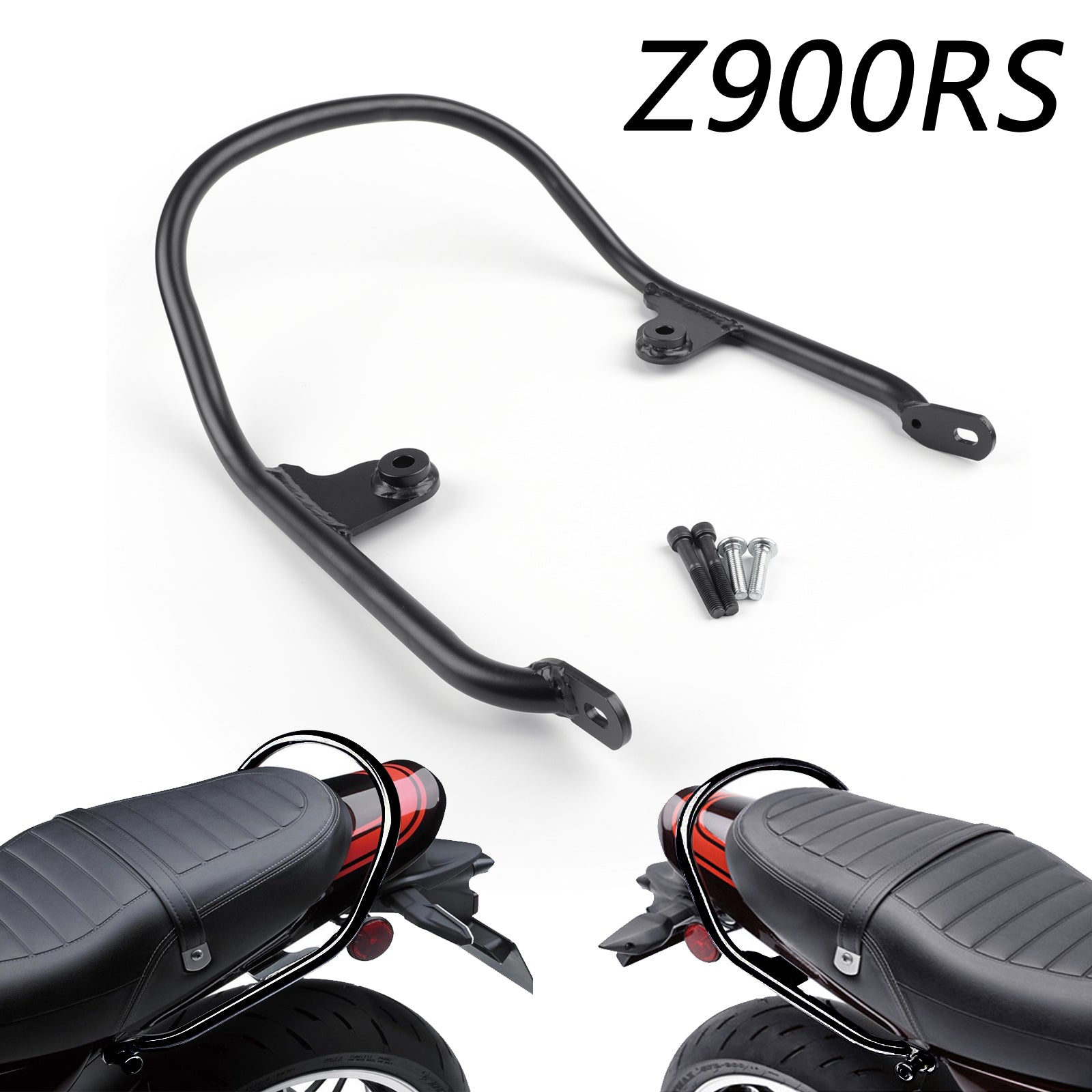 2018 2019 2020 Kawasaki Z900RS/CAFE Veľké osobné rukoväte zadných sedadiel Grab Bar Rail