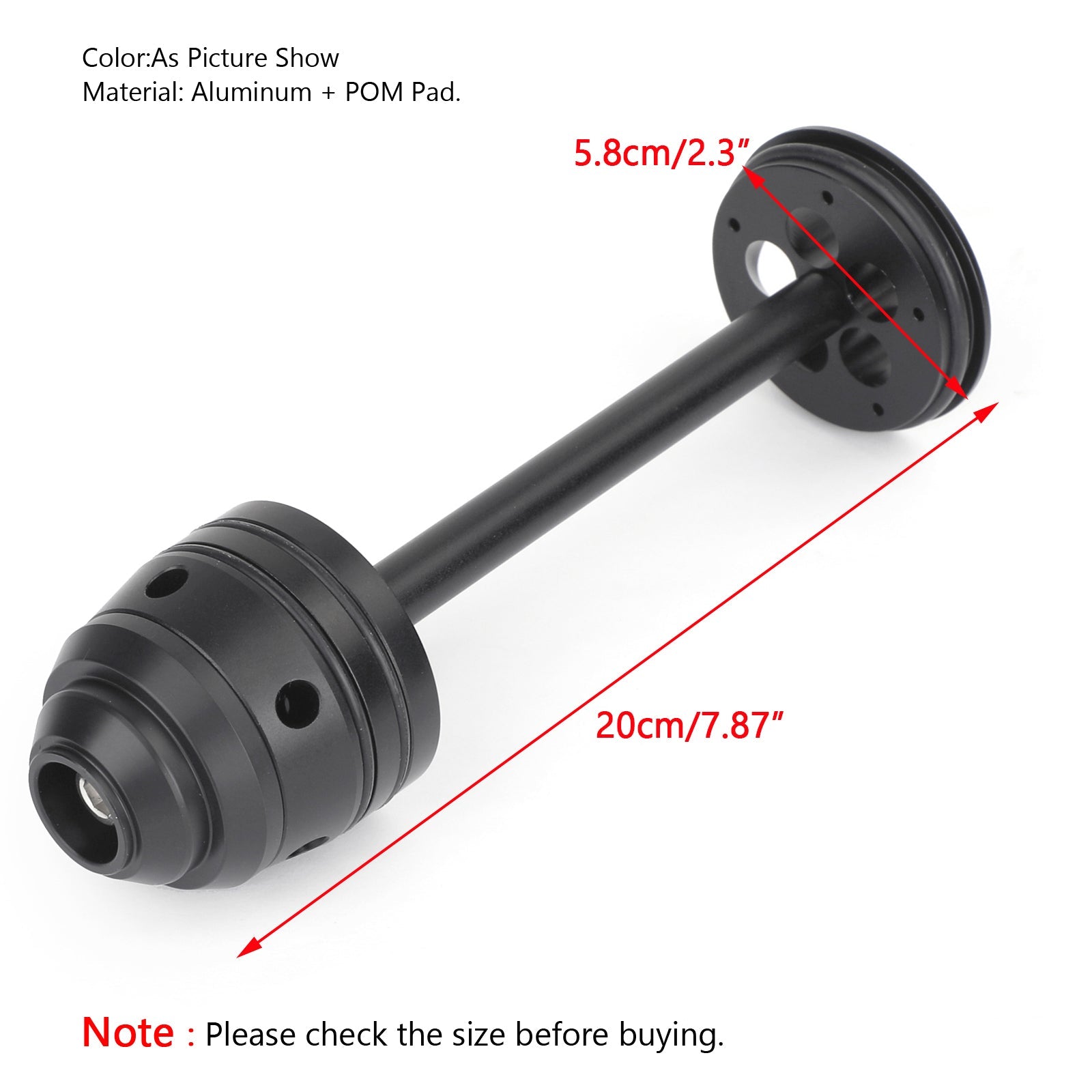 Presúvačky zadného kolesa Kĺbové posúvače Cap Cap Crash Ochran pre BMW R1200GS LC Adv 13-2018 Generic