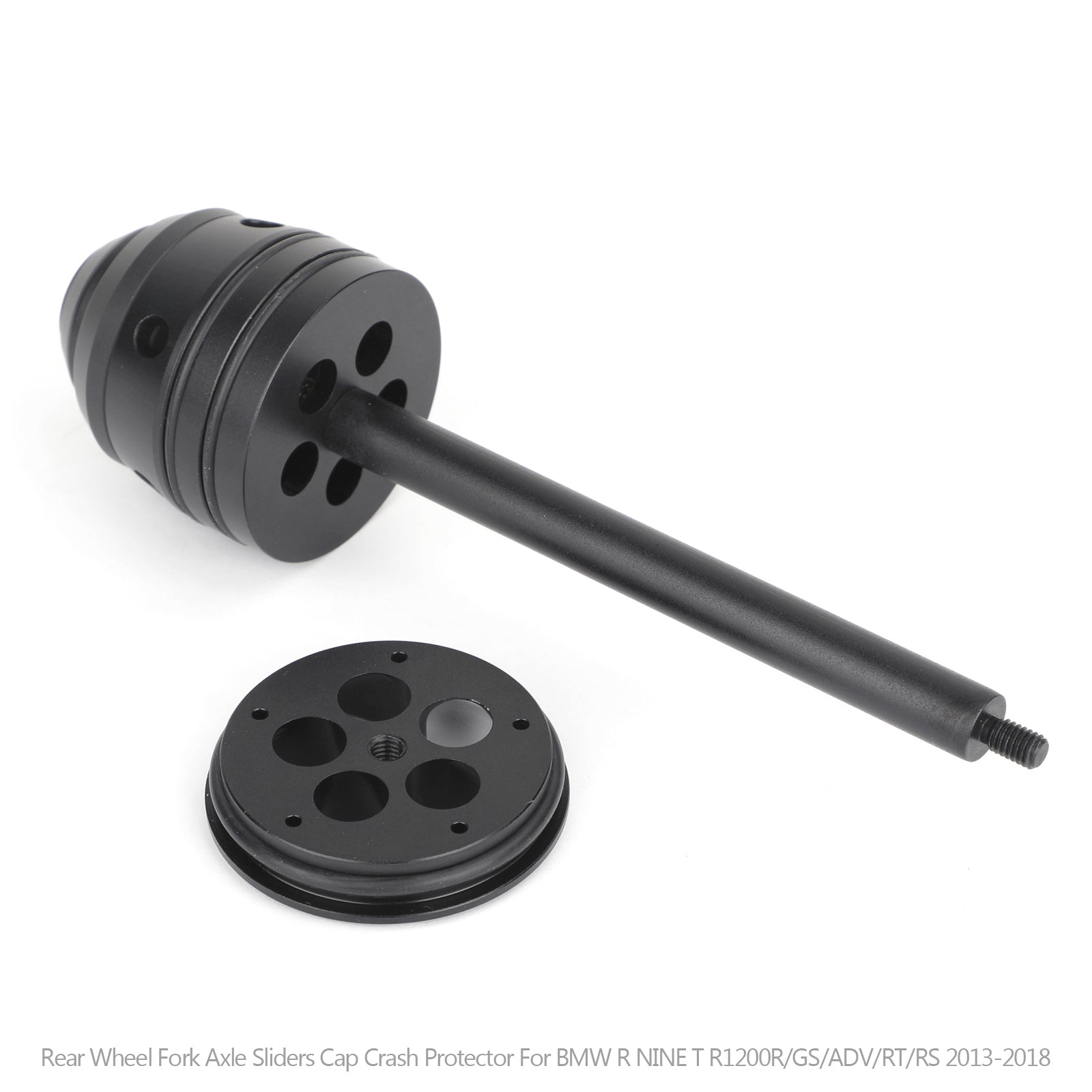 Presúvačky zadného kolesa Kĺbové posúvače Cap Cap Crash Ochran pre BMW R1200GS LC Adv 13-2018 Generic
