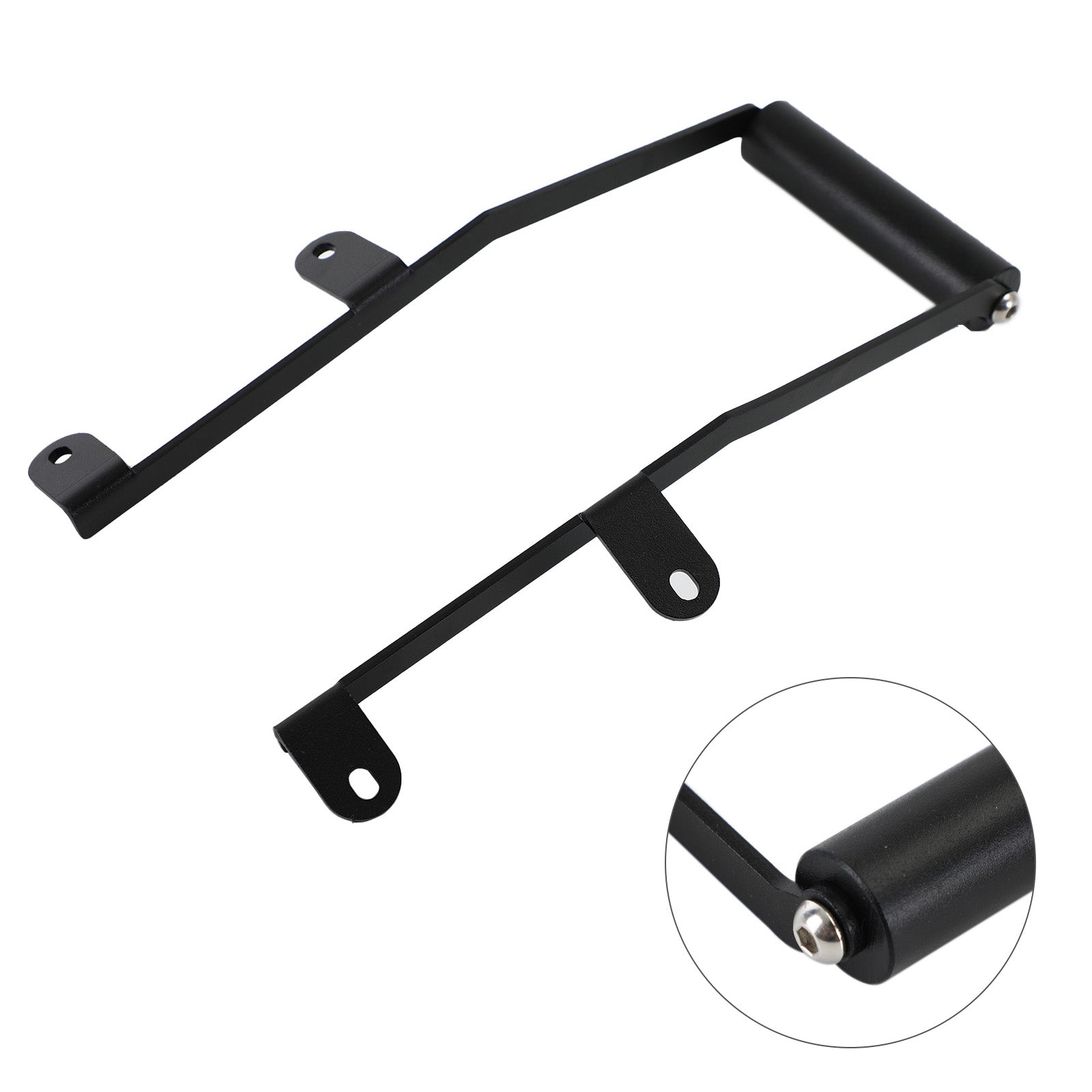 Black Windscreen Bracket Mount Smartphone/GPS-holder for Honda NC750X 16-2020