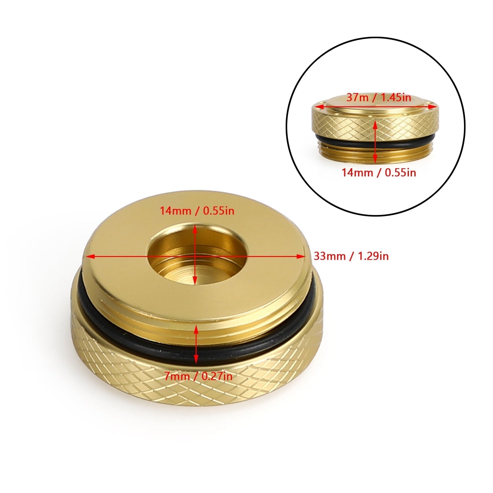 Zwarte Olievulplug Cap Voor BMW R1200GS R1200RT R1200R R1200ST R1200S 07-19